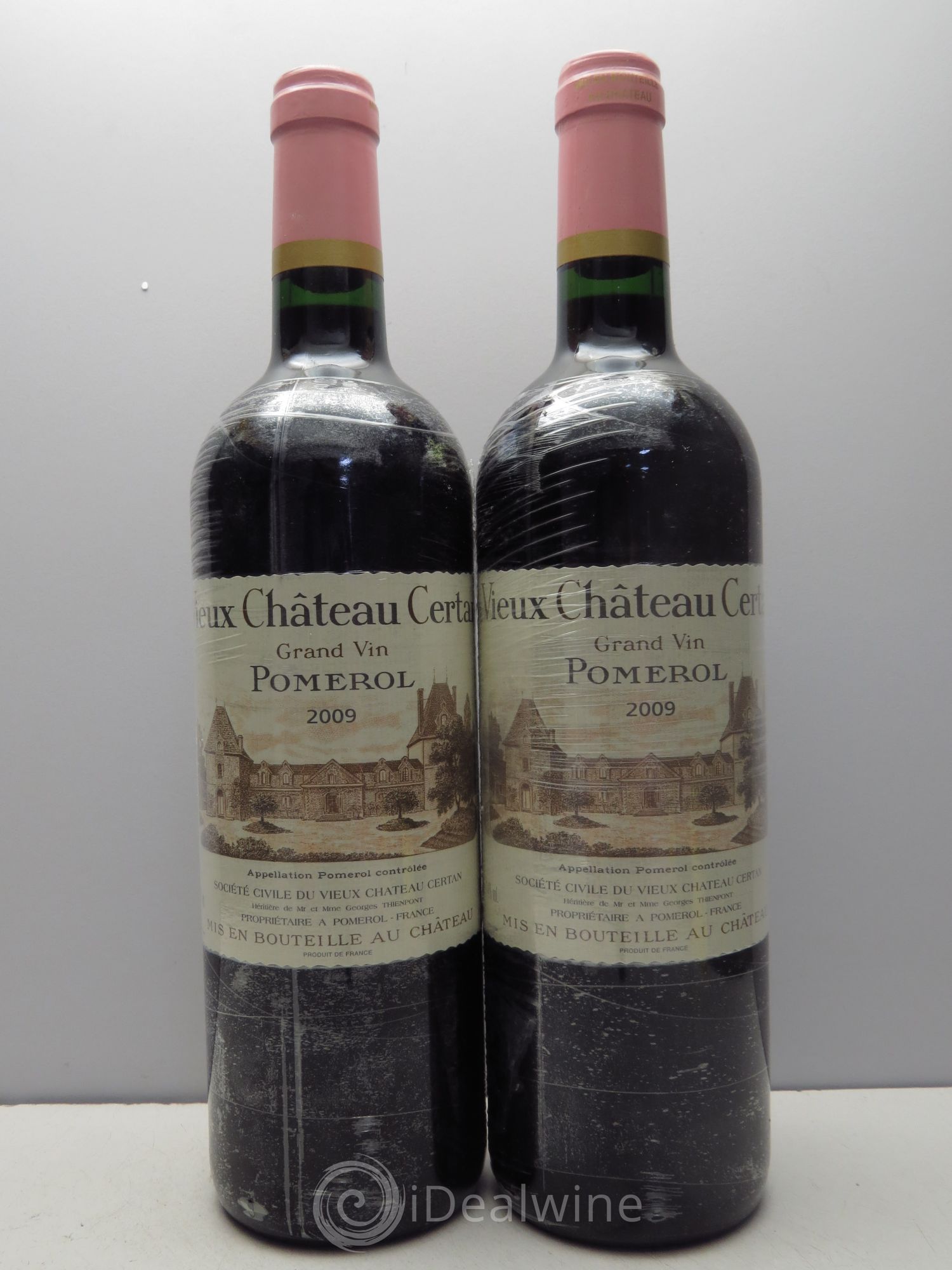 Vieux Château Certan 2009 - Lot de 2 bouteilles - 0