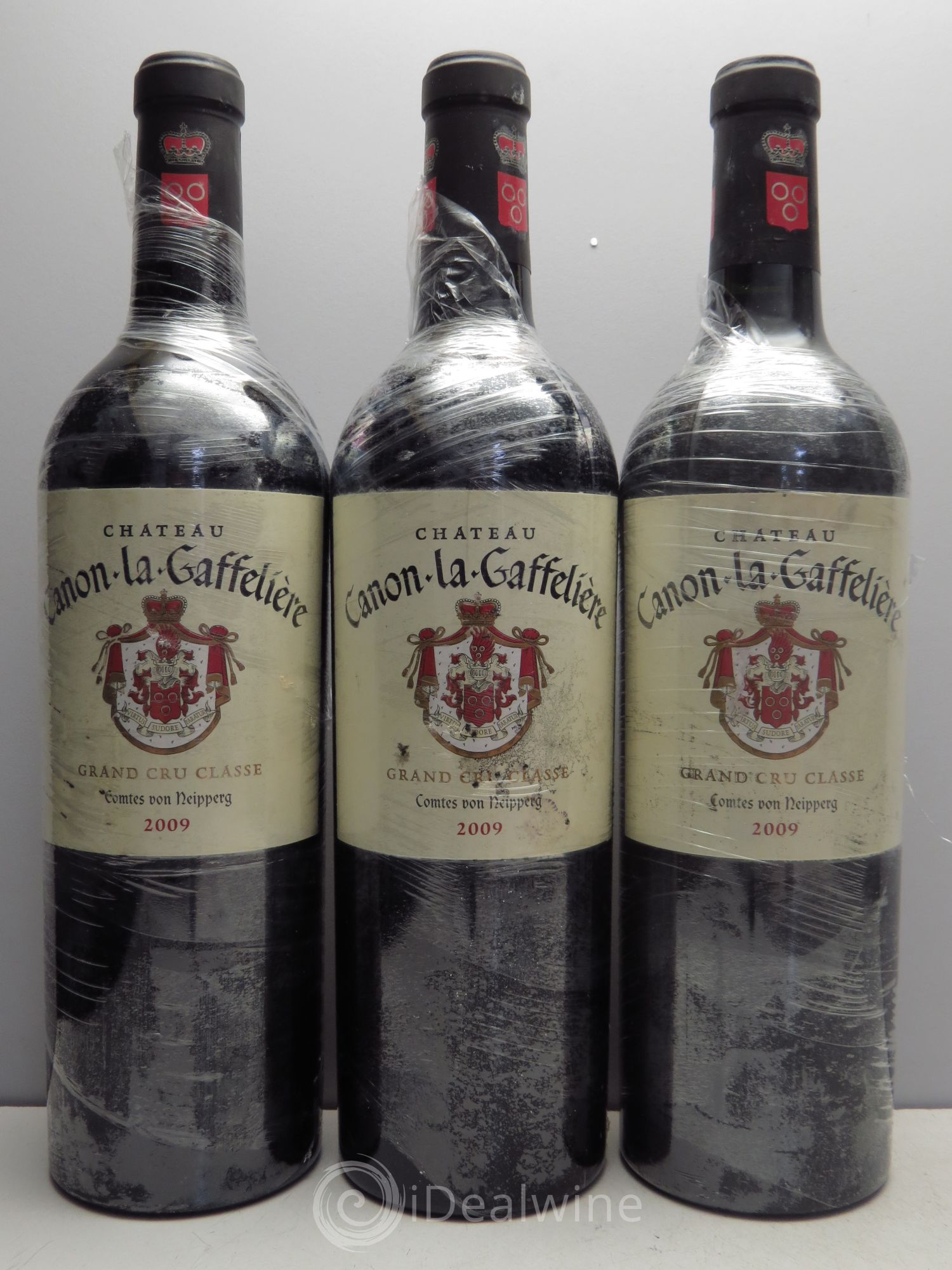 Château Canon la Gaffelière 1er Grand Cru Classé B 2009 - Lot de 3 bouteilles - 0