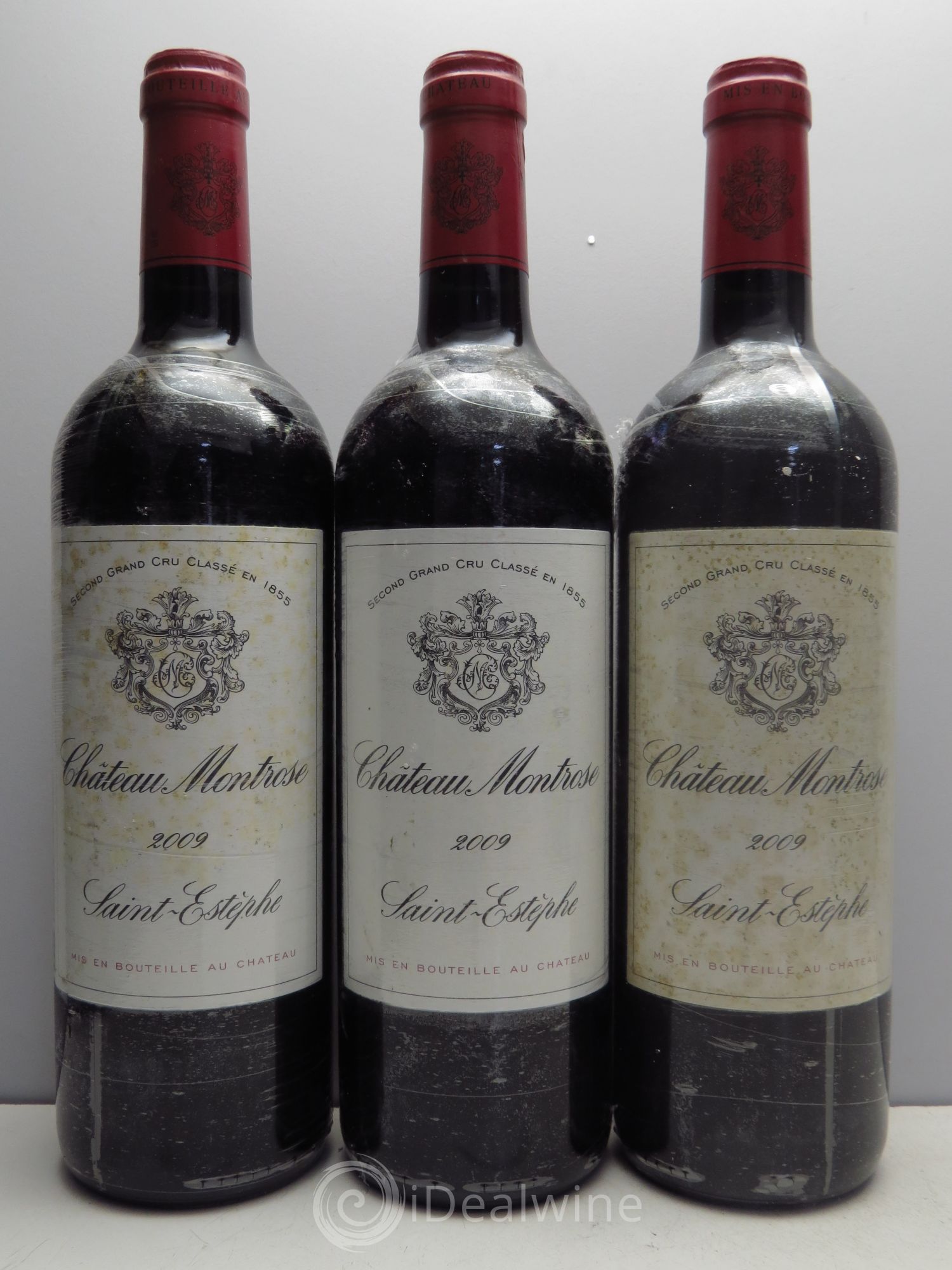 Château Montrose 2ème Grand Cru Classé 2009 - Lot de 3 bouteilles - 0