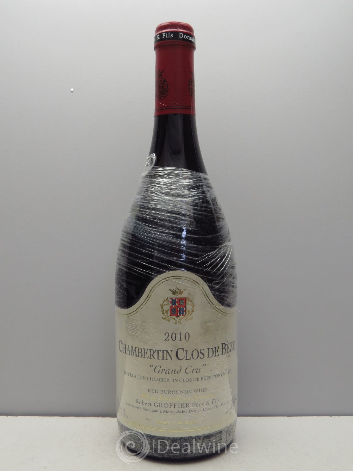 Chambertin Clos de Bèze Grand Cru Robert Groffier Père & Fils (Domaine) 2010 - Lot de 1 bouteille - 0