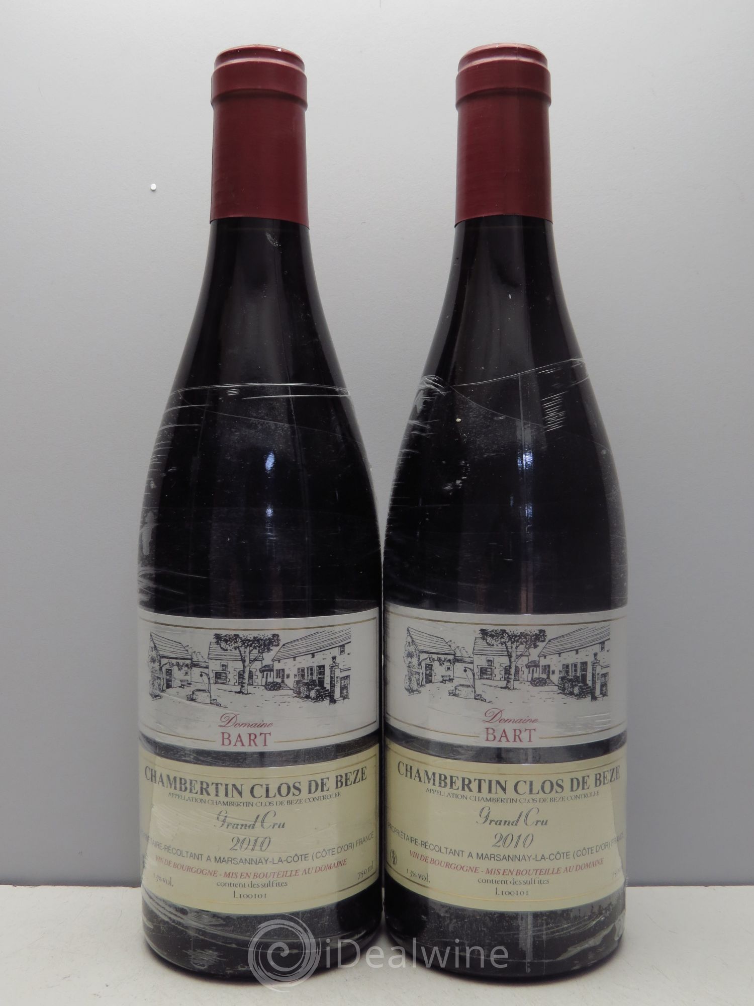 Chambertin Clos de Bèze Grand Cru Domaine Bart 2010 - Posten von 2 Flaschen - 0