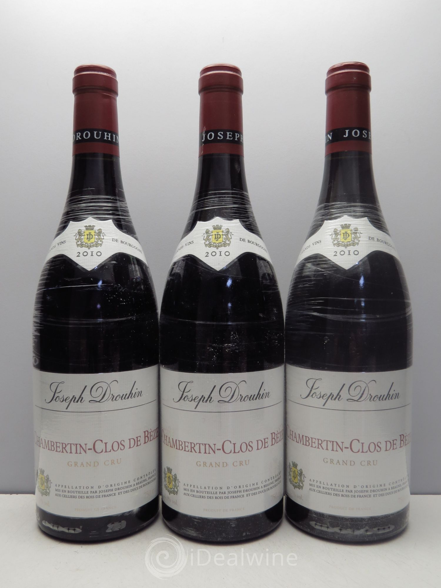 Chambertin Clos de Bèze Grand Cru Joseph Drouhin 2010 - Lot de 3 bouteilles - 0