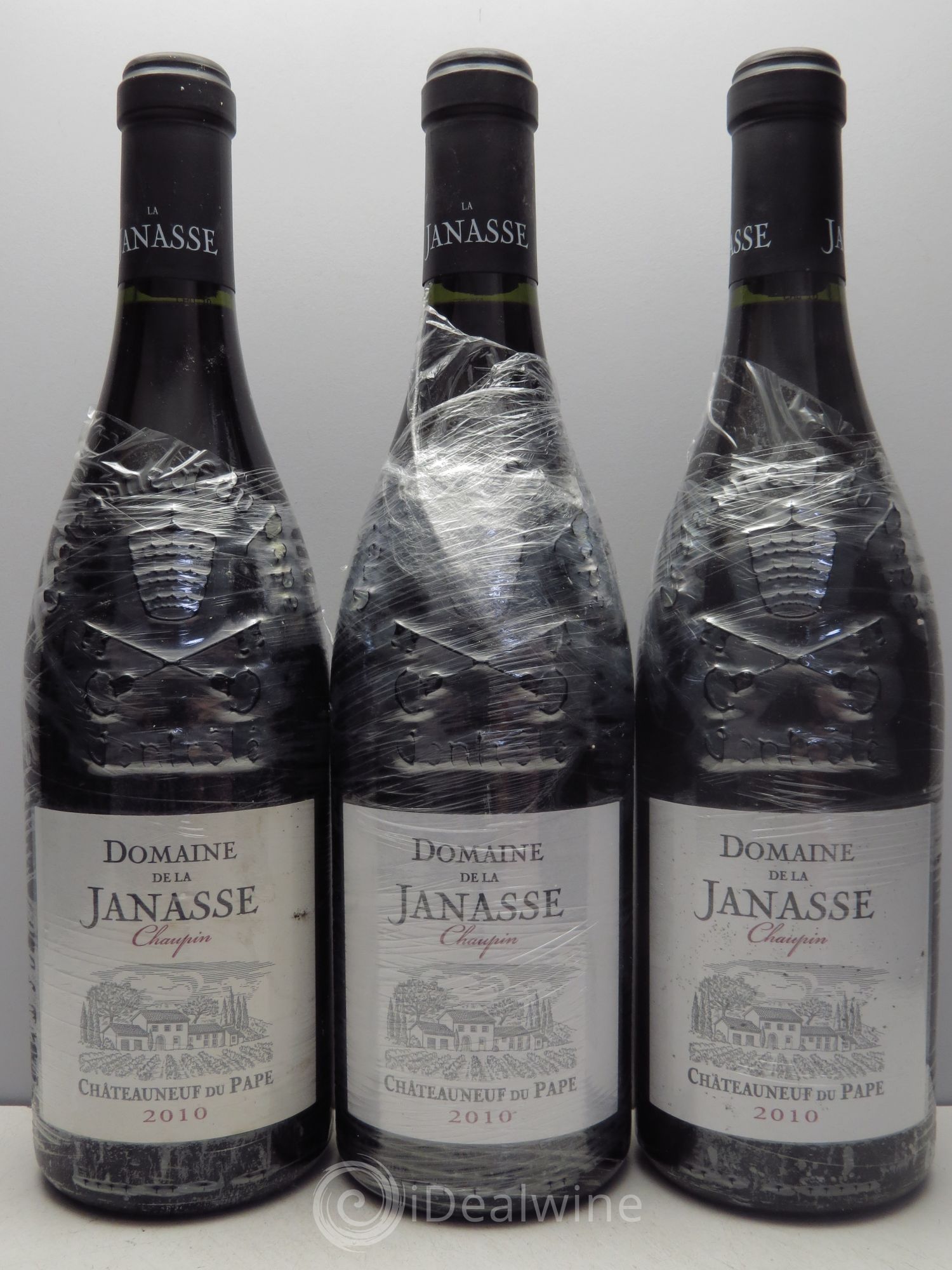 Châteauneuf-du-Pape Cuvée Chaupin La Janasse (Domaine de) 2010 - Lot de 3 bouteilles - 0