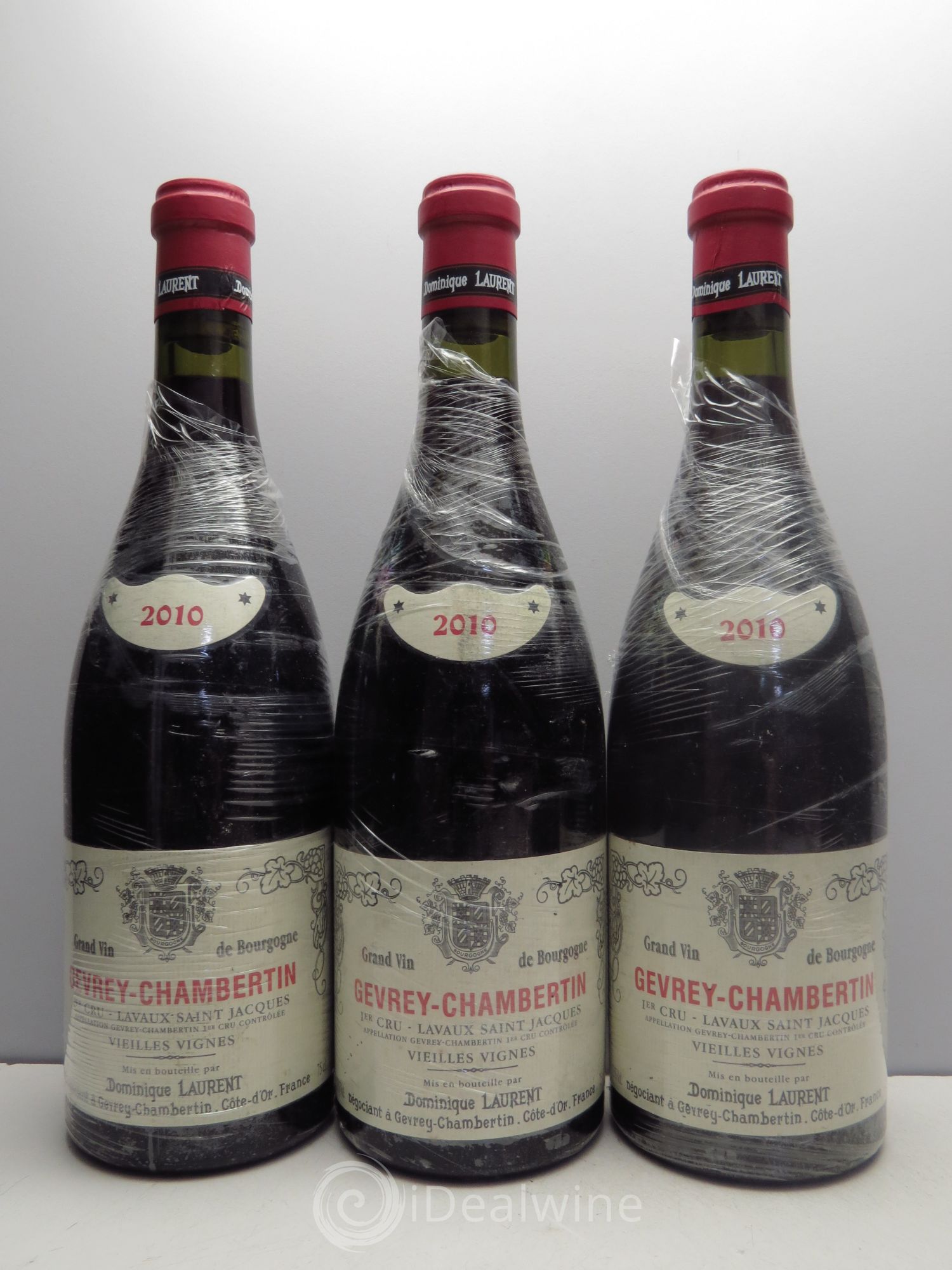 Gevrey-Chambertin 1er Cru 2010 - Posten von 3 Flaschen - 0