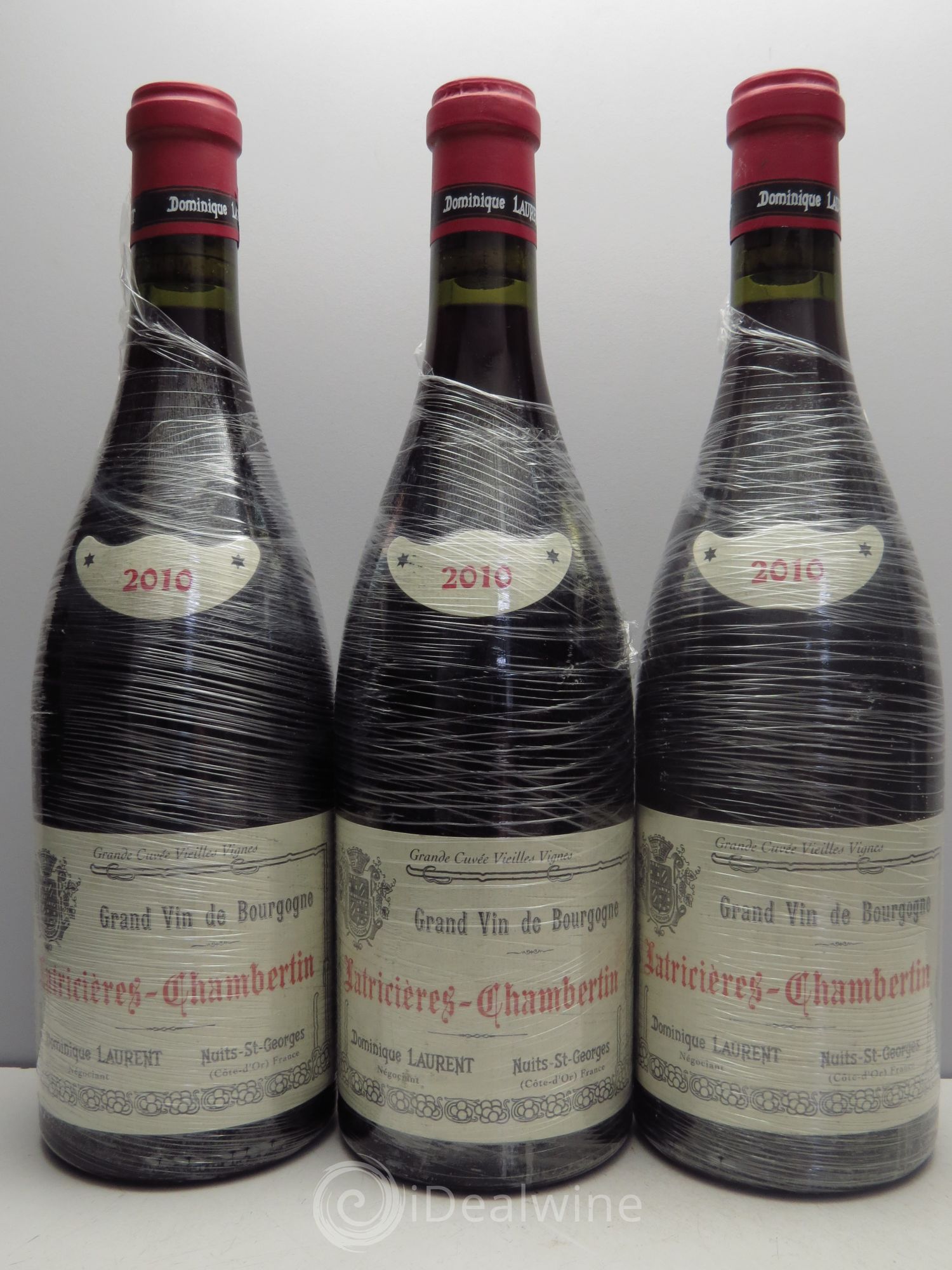 Latricières-Chambertin Grand Cru Vieilles Vignes 2010 - Lot de 3 bouteilles - 0