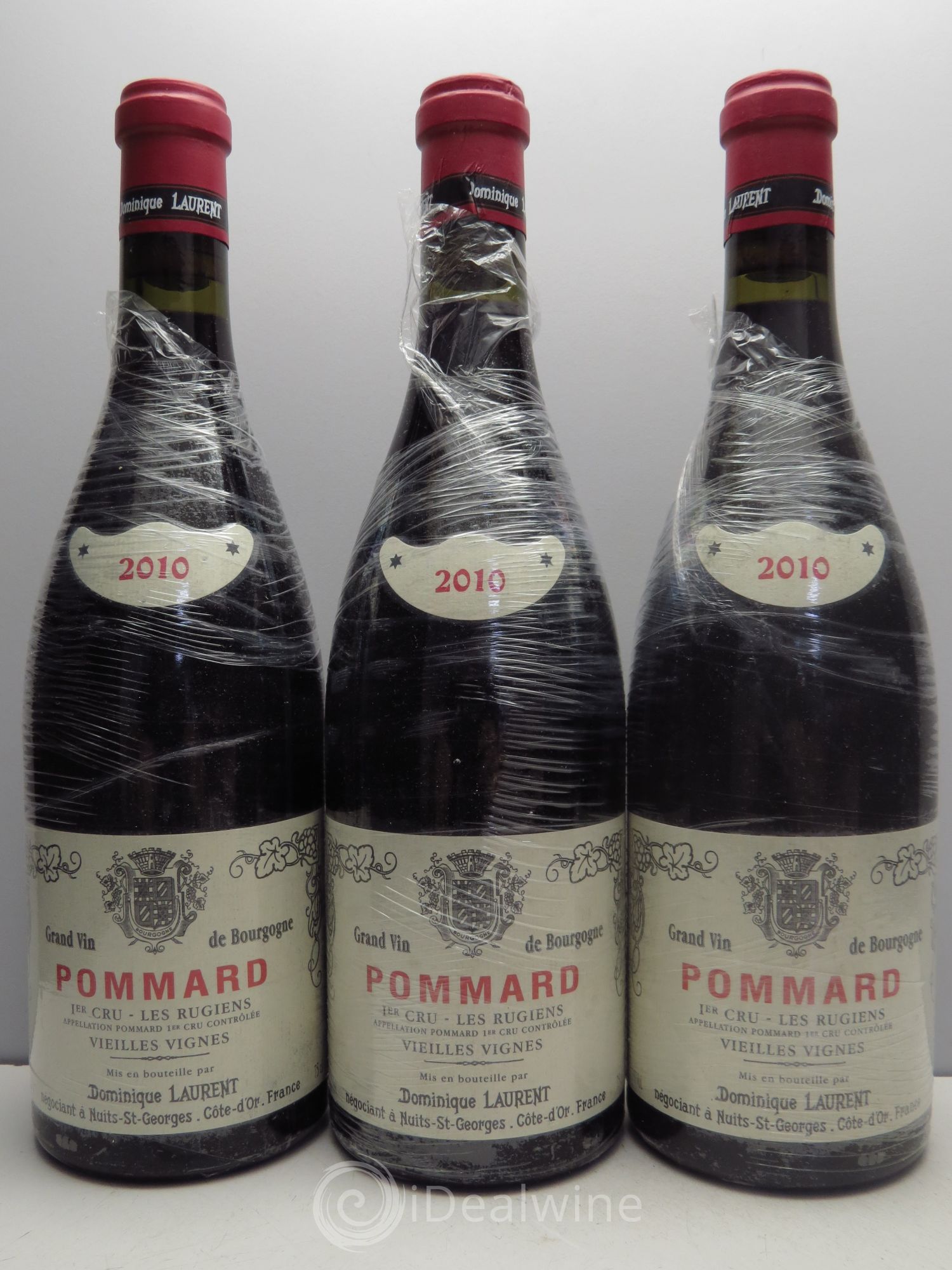 Pommard 1er Cru Vieilles Vignes 2010 - Lot de 3 bouteilles - 0