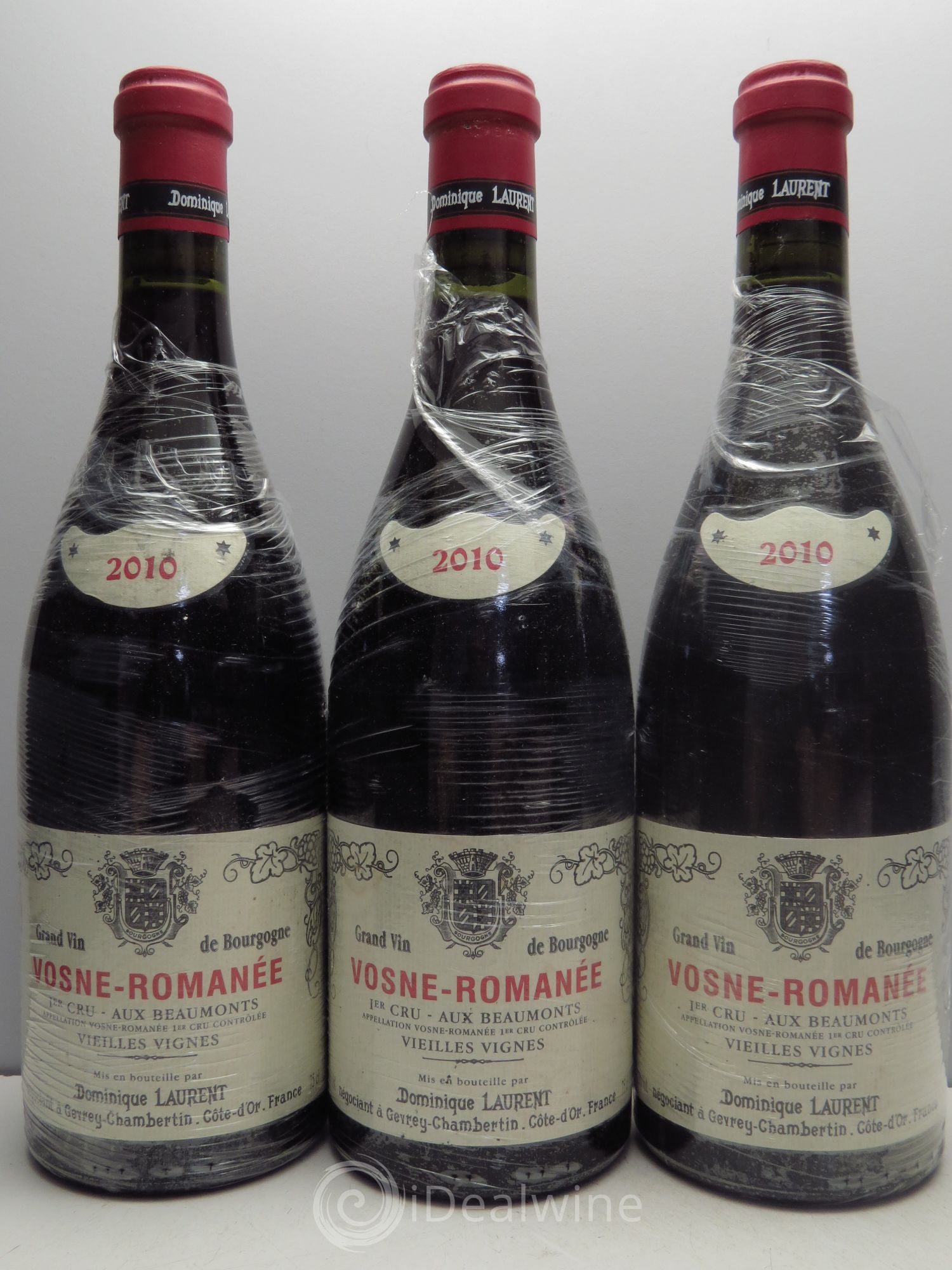 Vosne-Romanée Les Beaumonts Vieilles Vignes 2010 - Posten von 3 Flaschen - 0