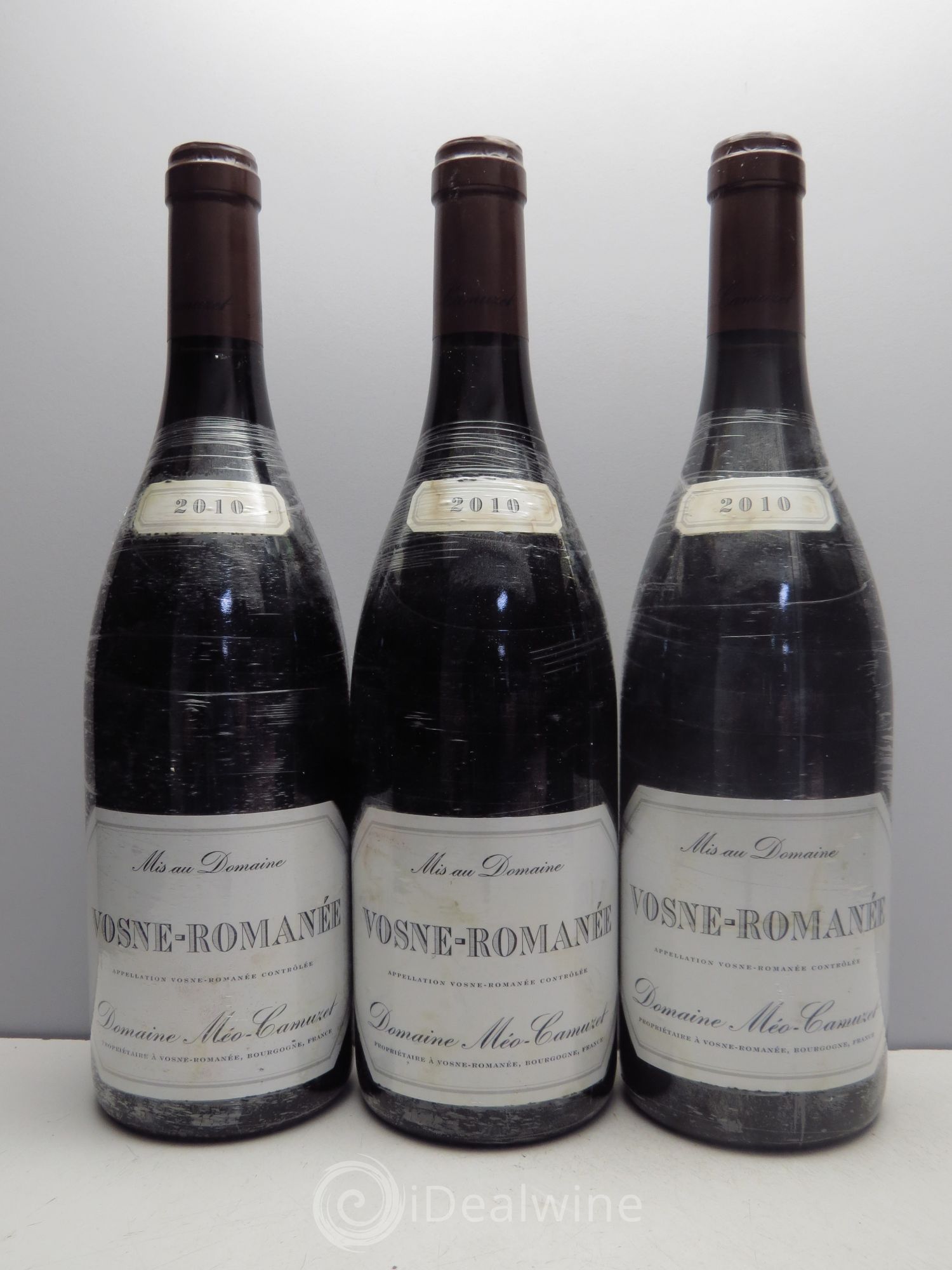 Vosne-Romanée Méo-Camuzet (Domaine) 2010 - Lot de 3 bouteilles - 0