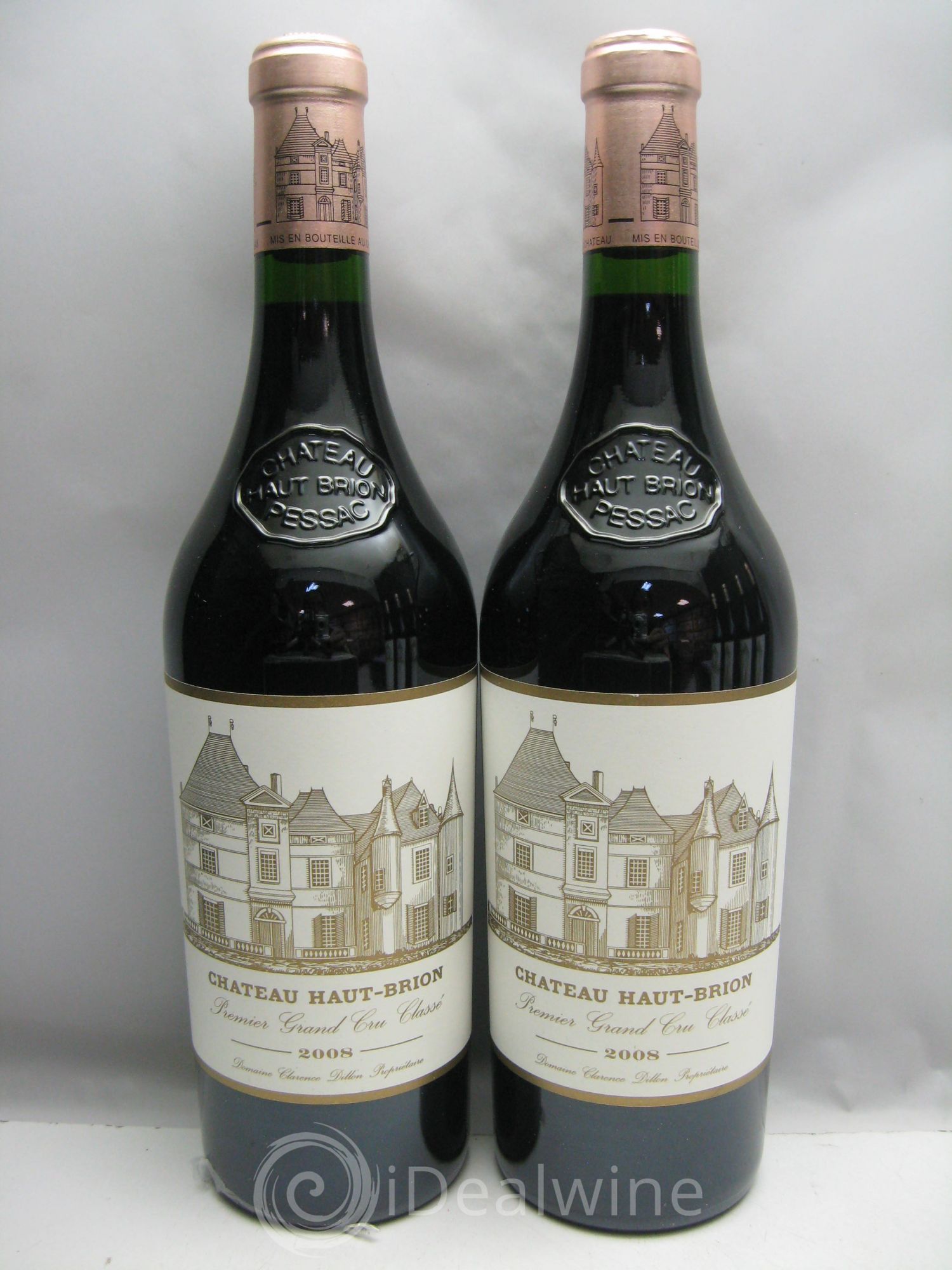 Château Haut Brion 1er Grand Cru Classé 2008 - Lot de 6 bouteilles - 0