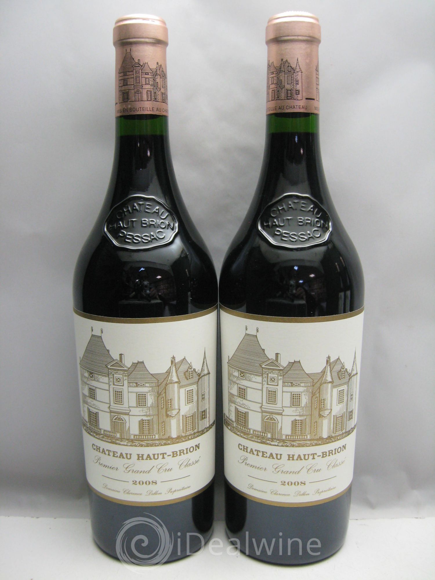 Château Haut Brion 1er Grand Cru Classé 2008 - Lot de 6 bouteilles - 1