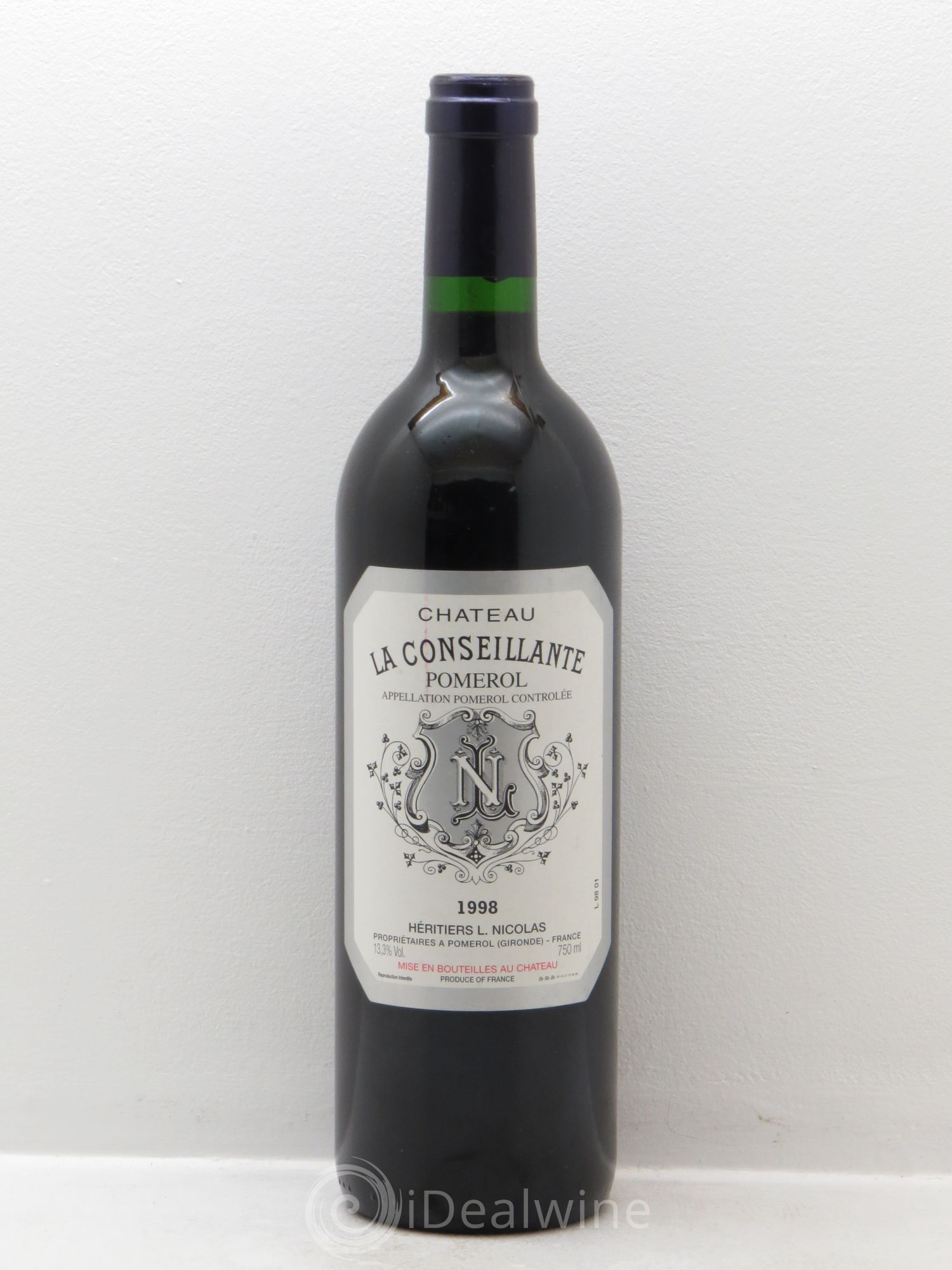 Château la Conseillante 1998 - Lot de 1 bouteille - 0