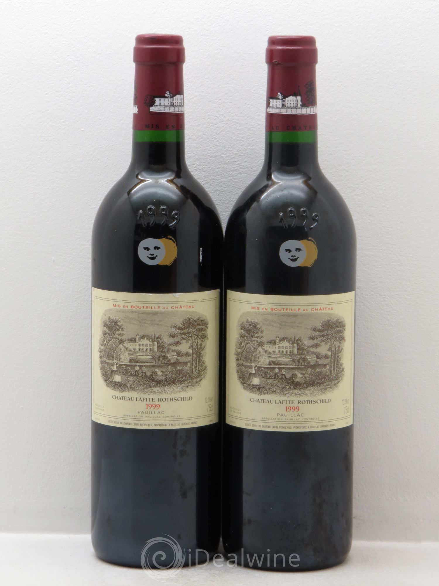 Château Lafite Rothschild 1er Grand Cru Classé 1999 - Lot de 2 bouteilles - 0