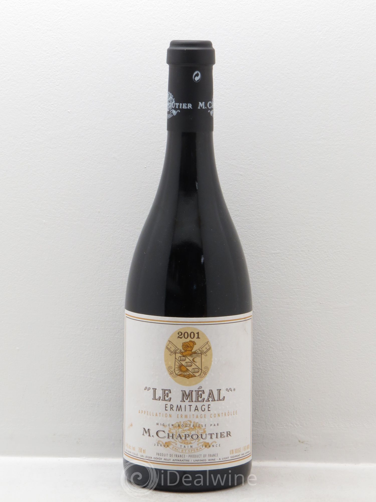 Hermitage Ermitage Le Méal Chapoutier 2001 - Lot de 1 bouteille - 0