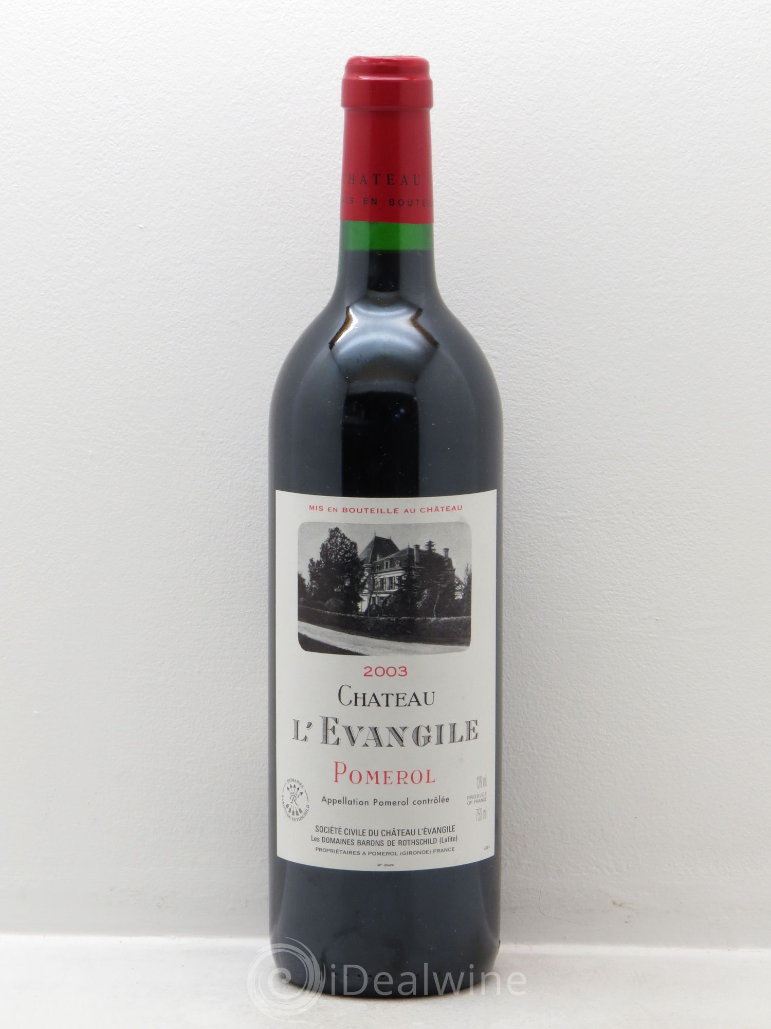Château l' Évangile 2003 - Lot de 1 bouteille - 0