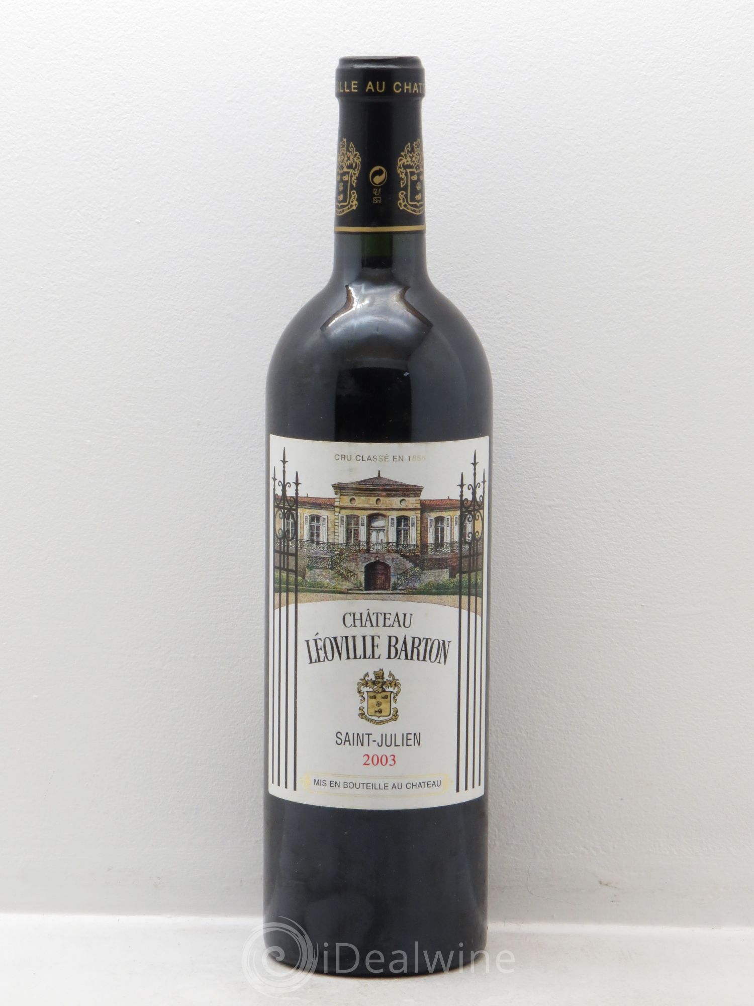 Château Léoville Barton 2ème Grand Cru Classé 2003 - Lot de 1 bouteille - 0