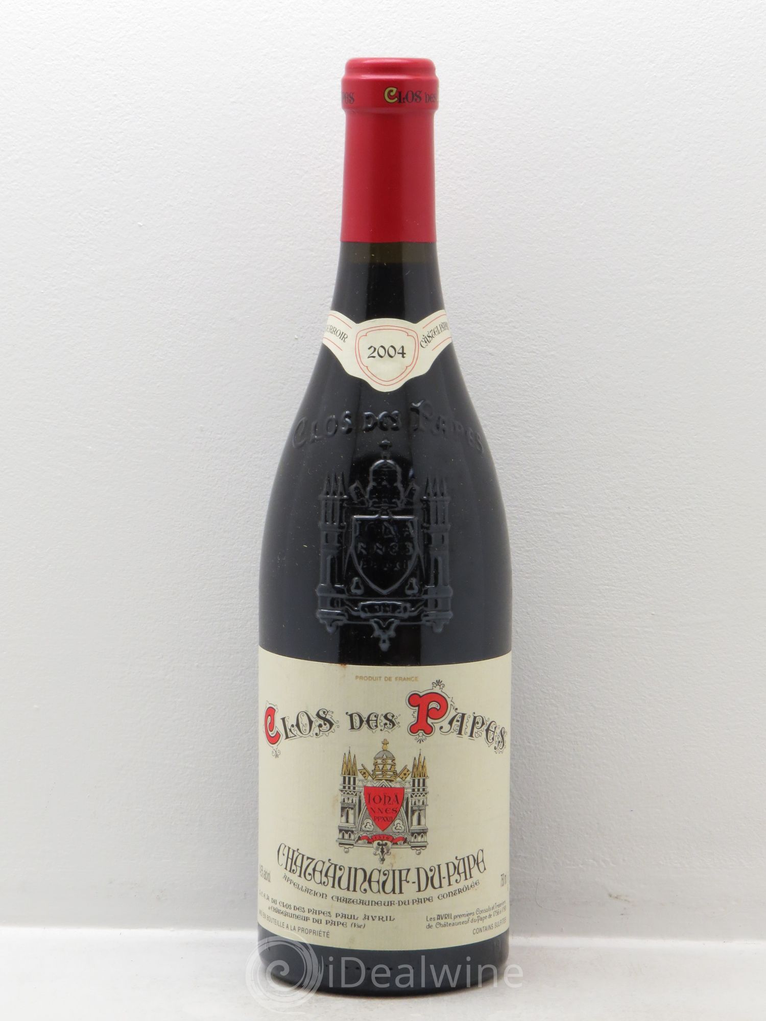 Châteauneuf-du-Pape Clos des Papes - Paul Avril 2004 - Lot de 1 bouteille - 0