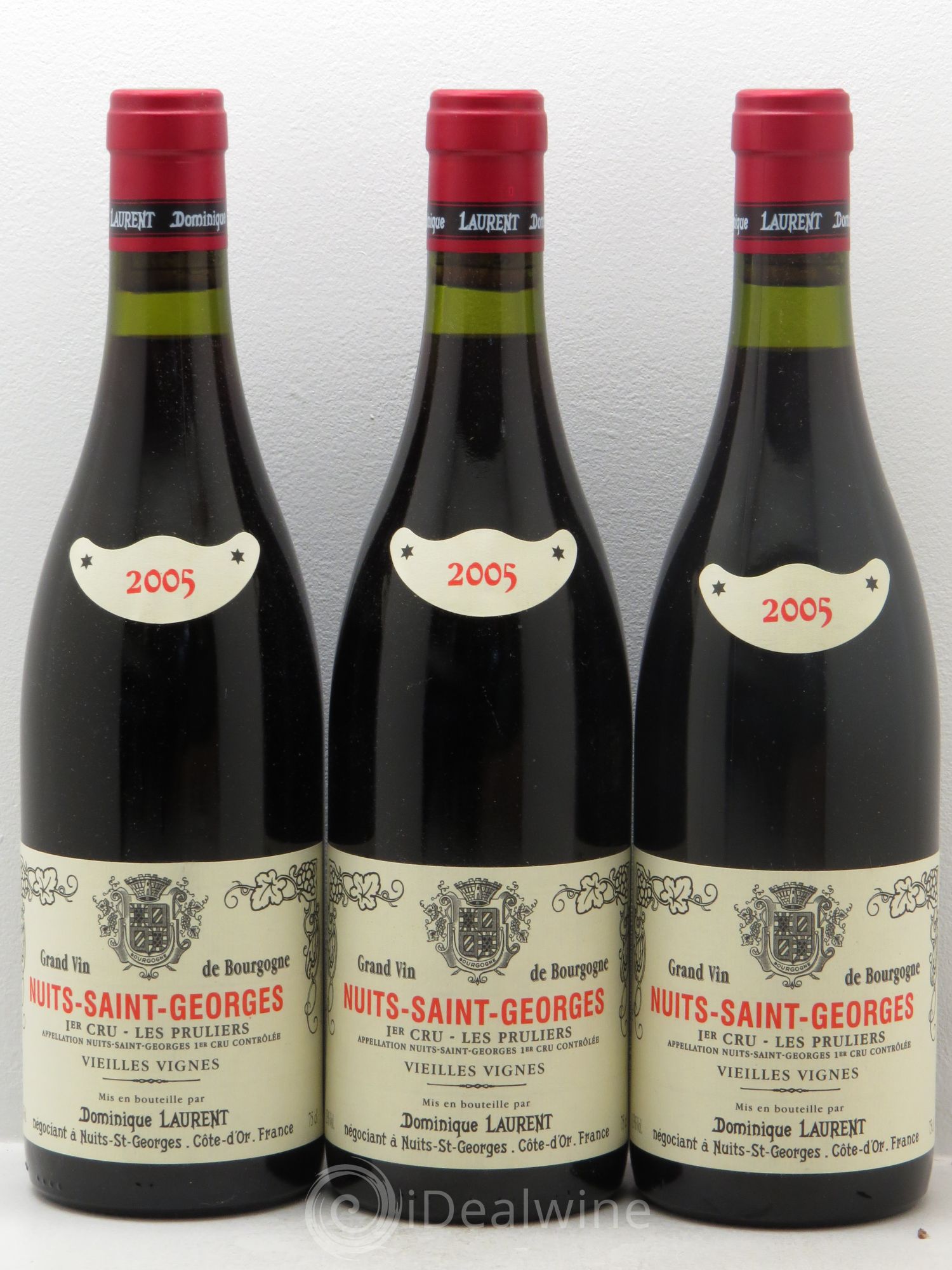 Nuits-Saint-Georges 1er Cru 2005 - Posten von 3 Flaschen - 0