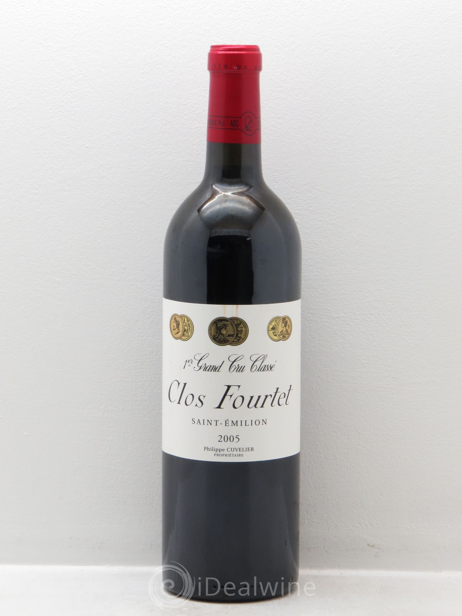 Clos Fourtet 1er Grand Cru Classé B 2005 - Lot de 1 bouteille - 0