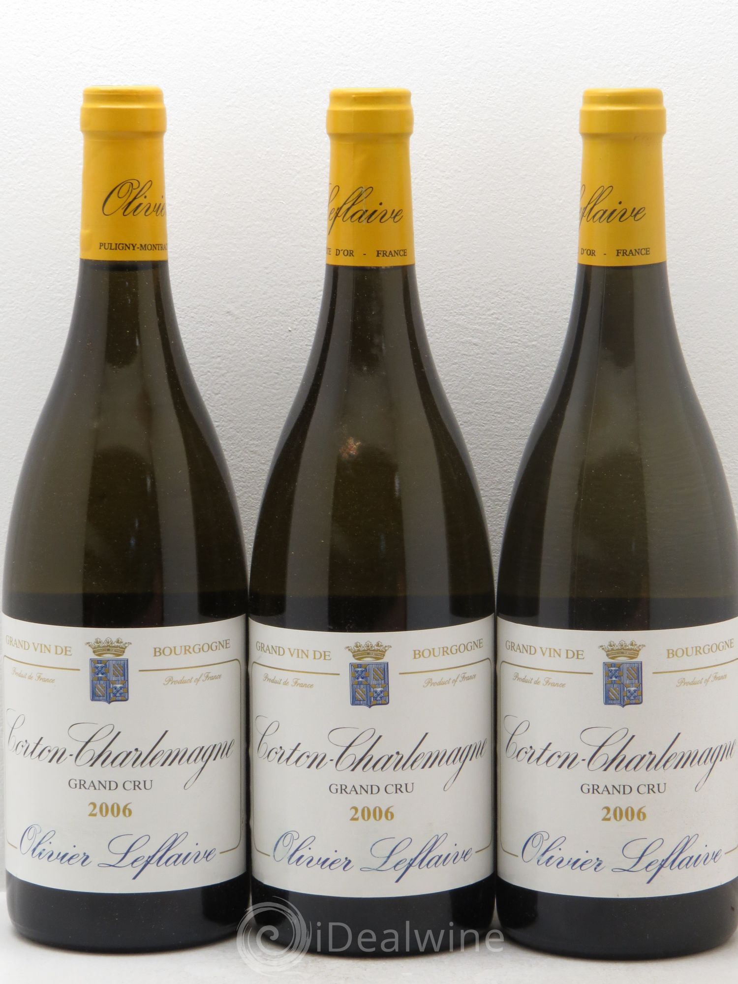 Corton-Charlemagne Grand Cru 2006 - Lot de 3 bouteilles - 0