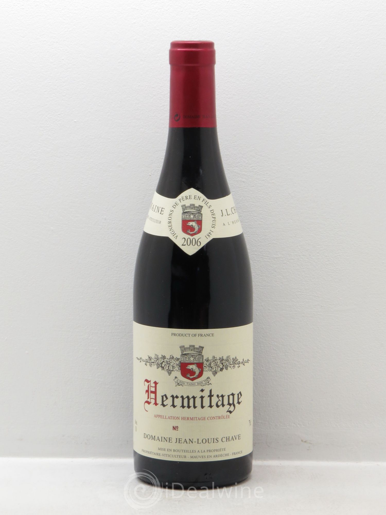 Hermitage Jean-Louis Chave 2006 - Lot de 1 bouteille - 0