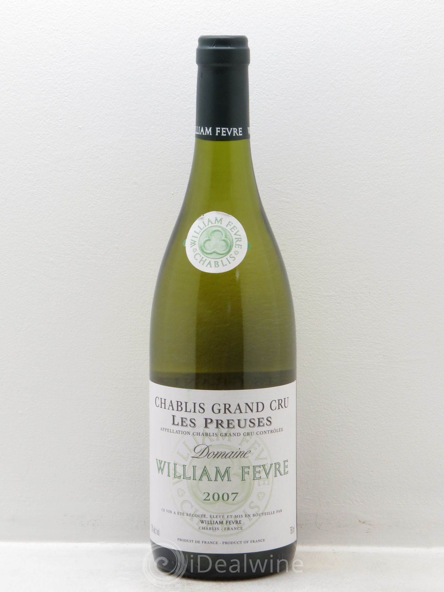 Chablis Grand Cru Bougros William Fèvre 2007 - Lot de 1 bouteille - 0