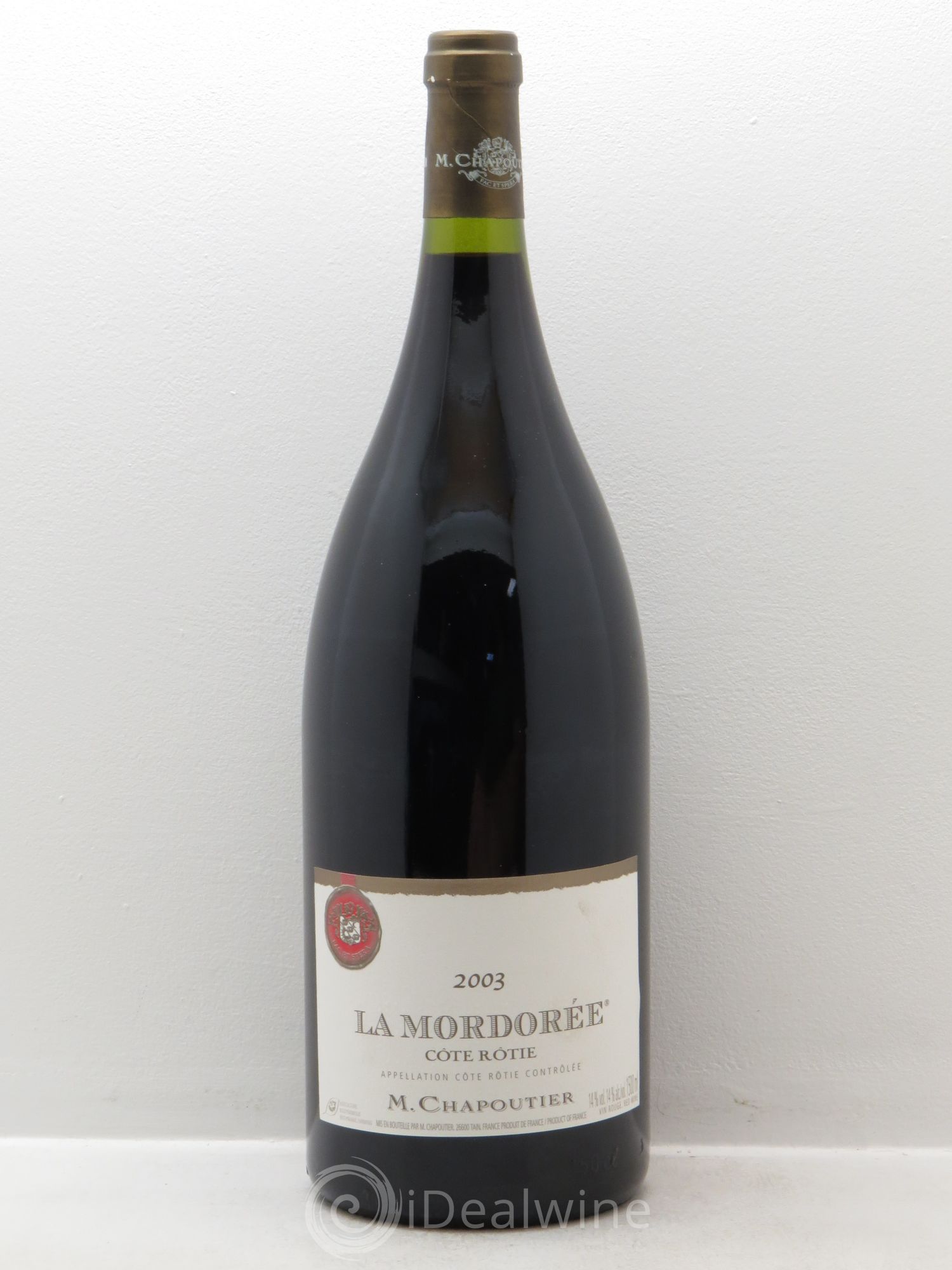 Côte-Rôtie La Mordorée Chapoutier 2003 - Lot de 1 magnum - 0