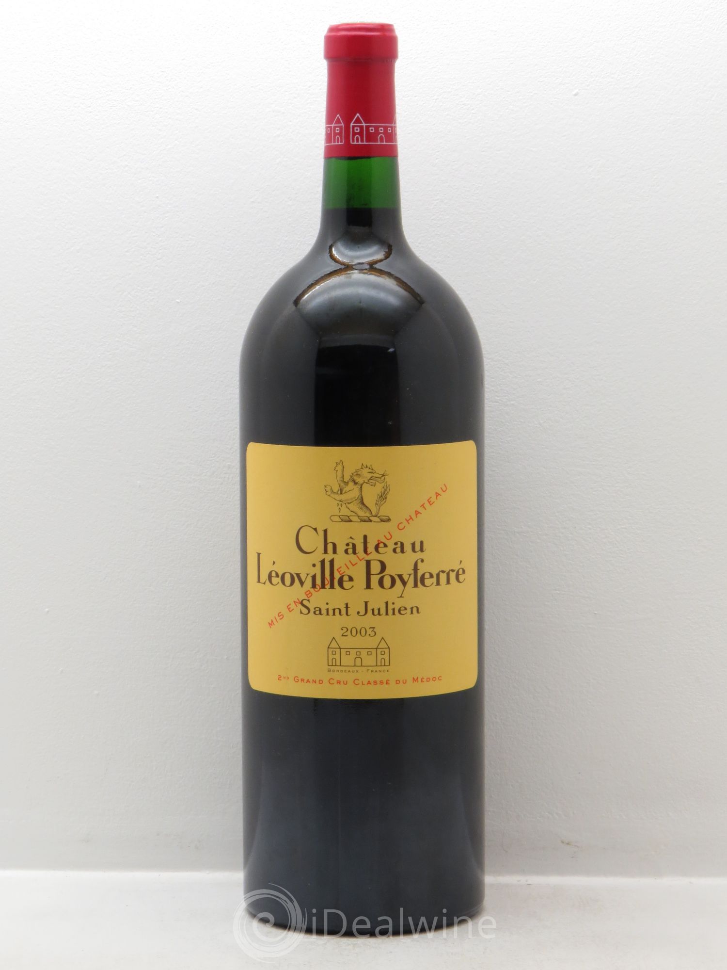Château Léoville Poyferré 2ème Grand Cru Classé 2003 - Lot de 1 magnum - 0