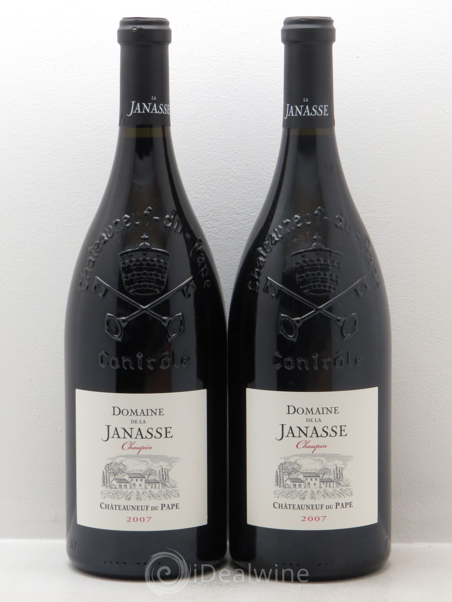 Châteauneuf-du-Pape Cuvée Chaupin La Janasse (Domaine de) 2007 - Lot de 2 magnums - 0