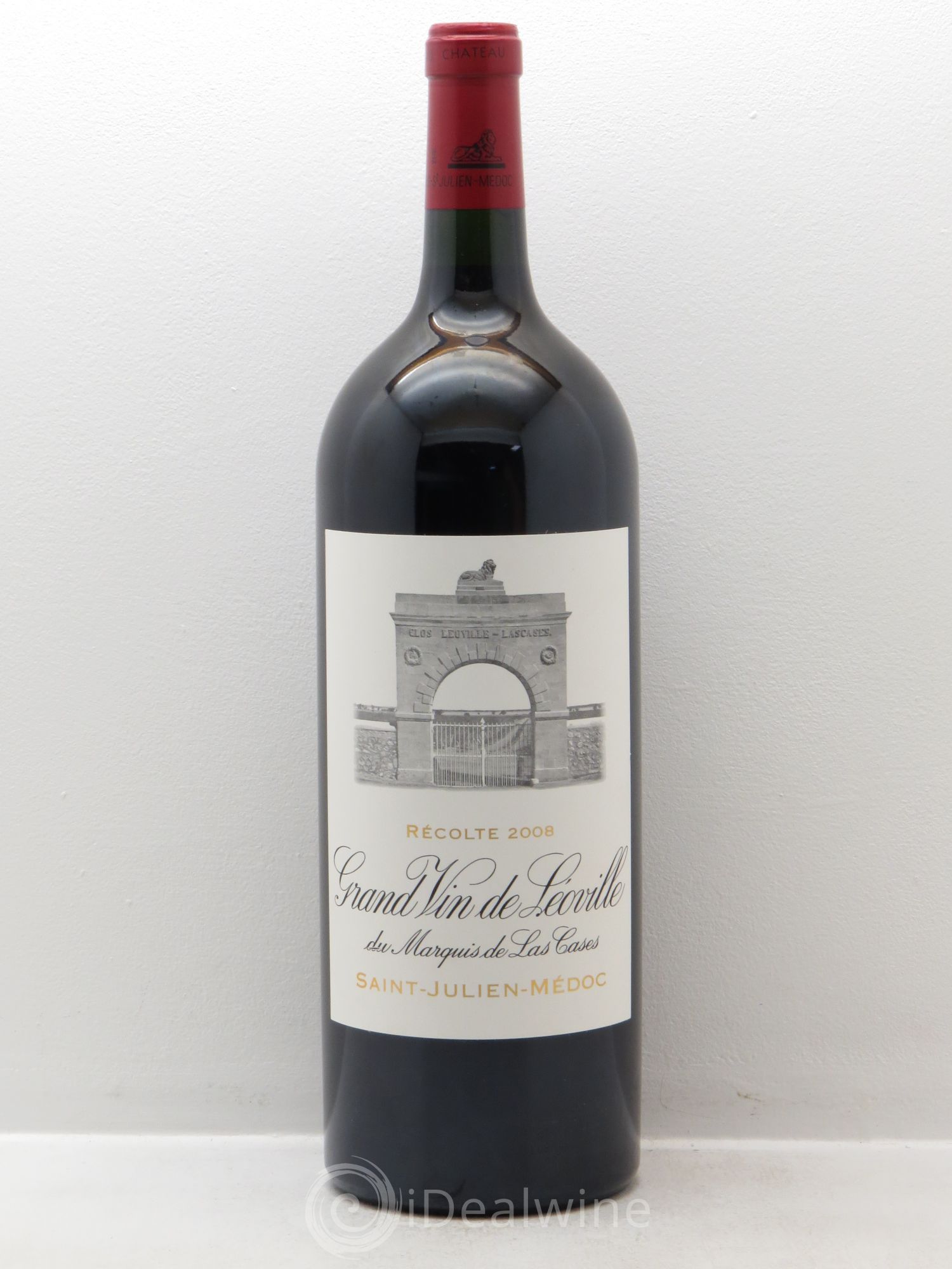 Château Léoville Las Cases 2ème Grand Cru Classé 2008 - Lot de 1 magnum - 0