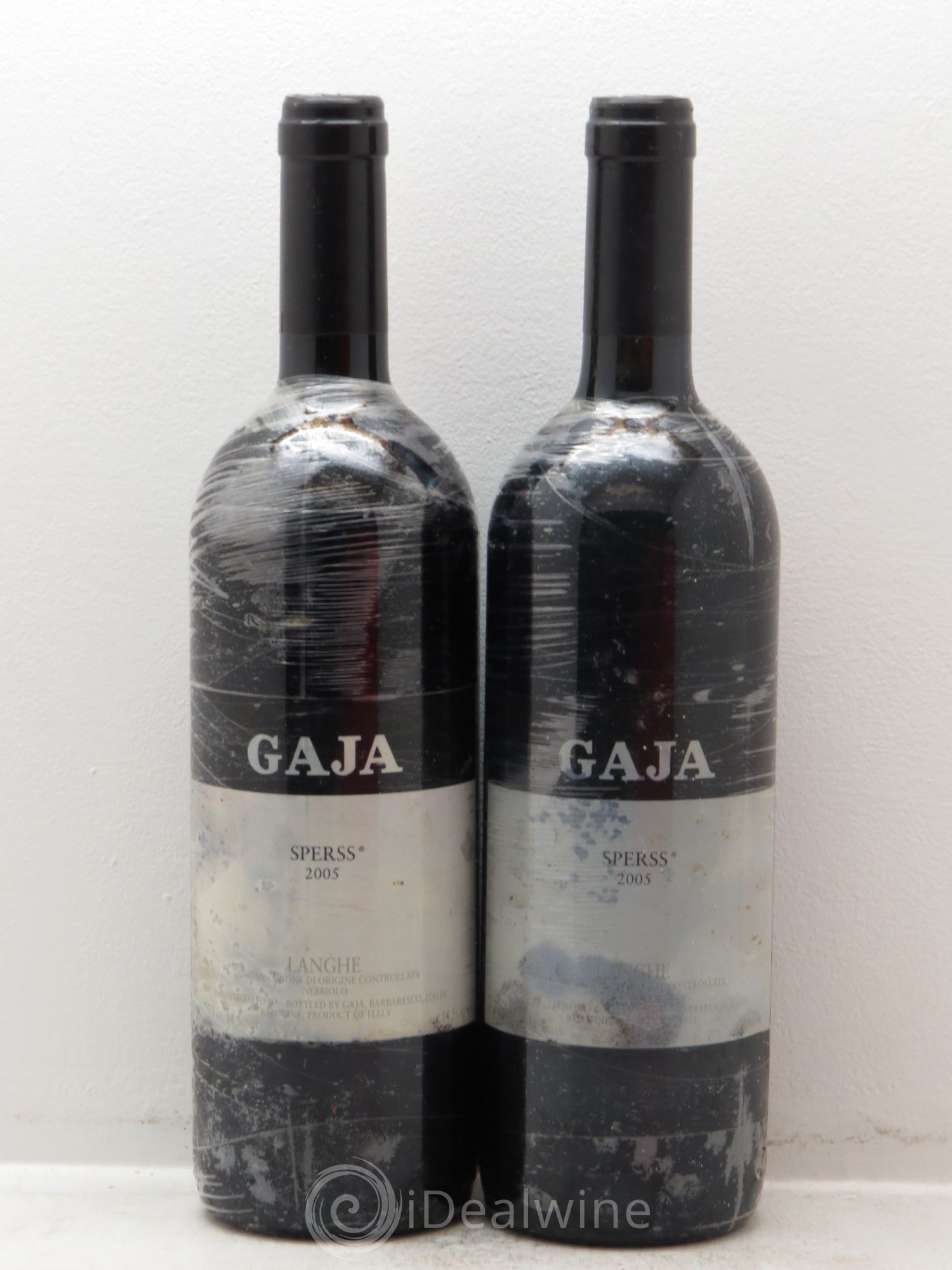 Langhe Sperss Angelo Gaja 2005 - Lot de 2 bouteilles - 0