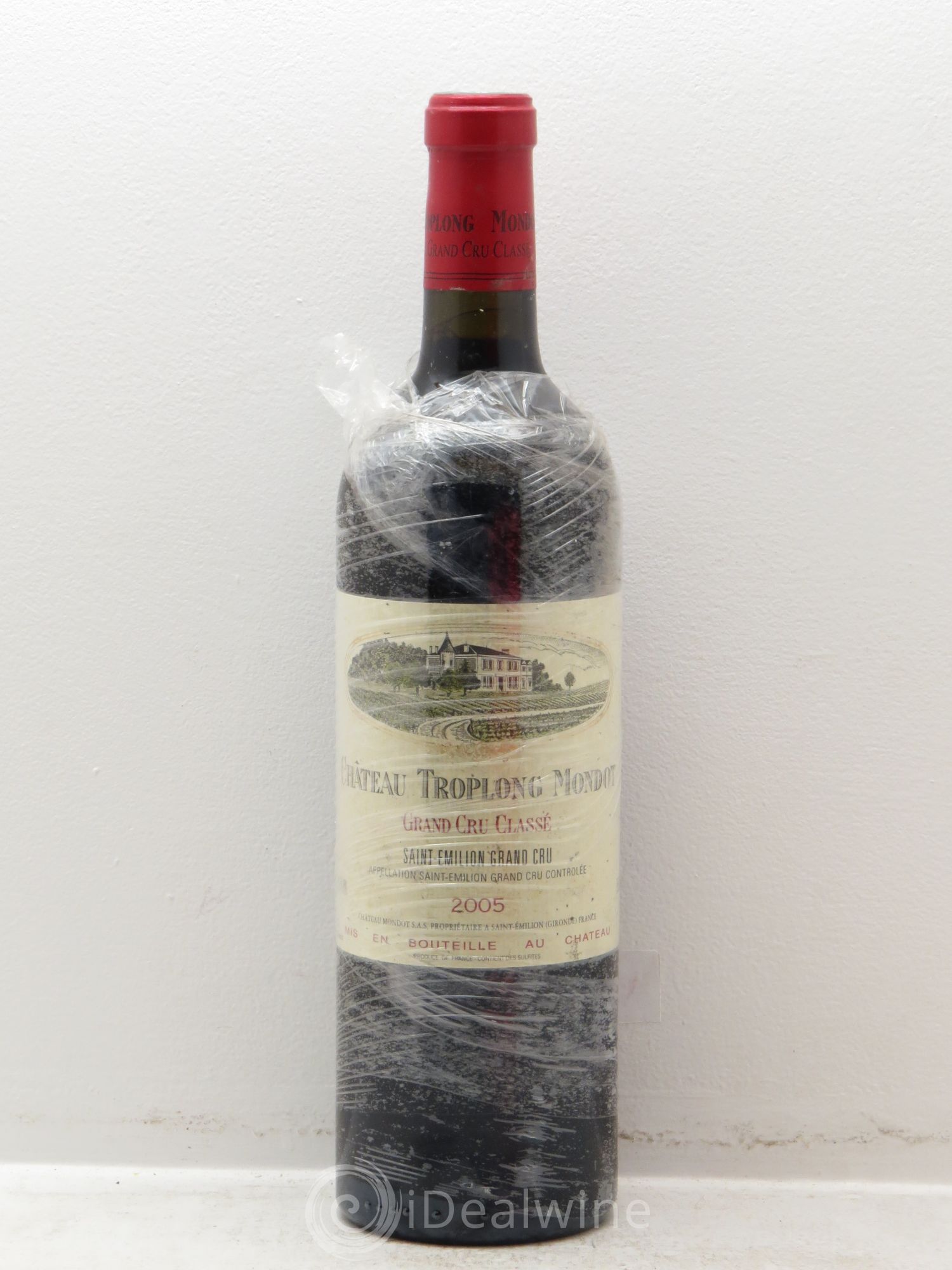 Château Troplong Mondot 1er Grand Cru Classé B 2005 - Lot de 1 bouteille - 0