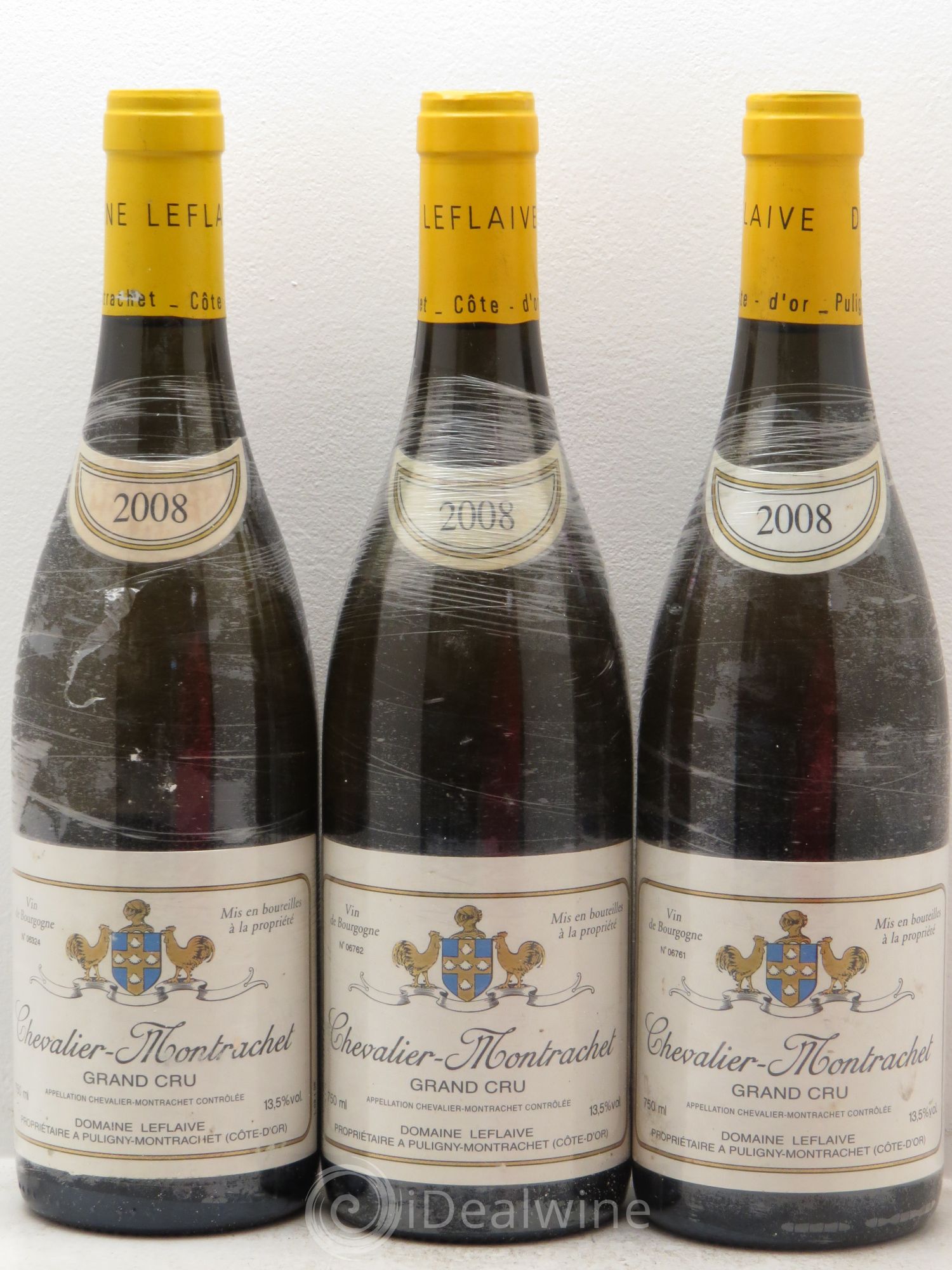 Chevalier-Montrachet Grand Cru Leflaive (Domaine) 2008 - Lot de 3 bouteilles - 0