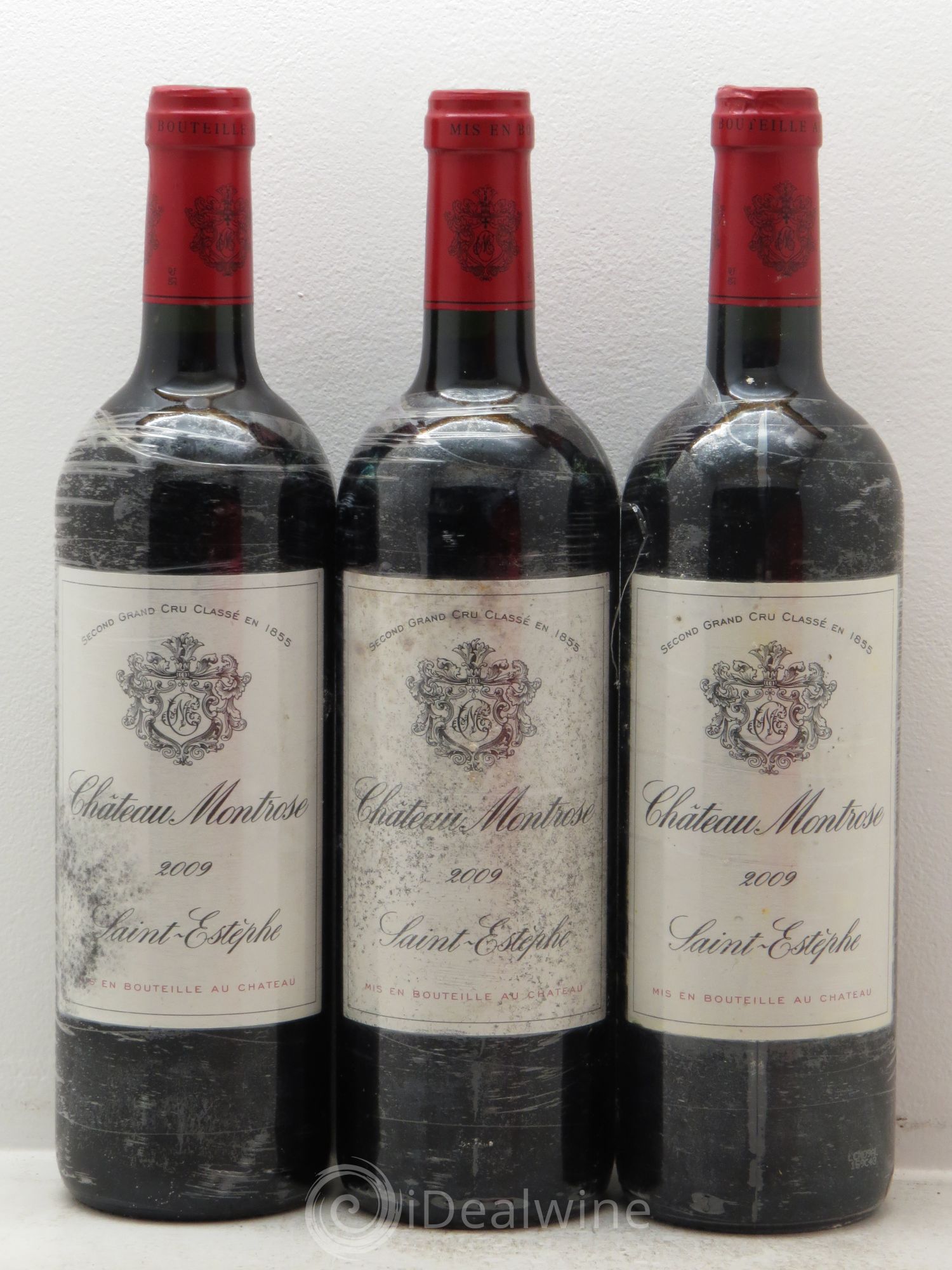 Château Montrose 2ème Grand Cru Classé 2009 - Lot de 3 bouteilles - 0