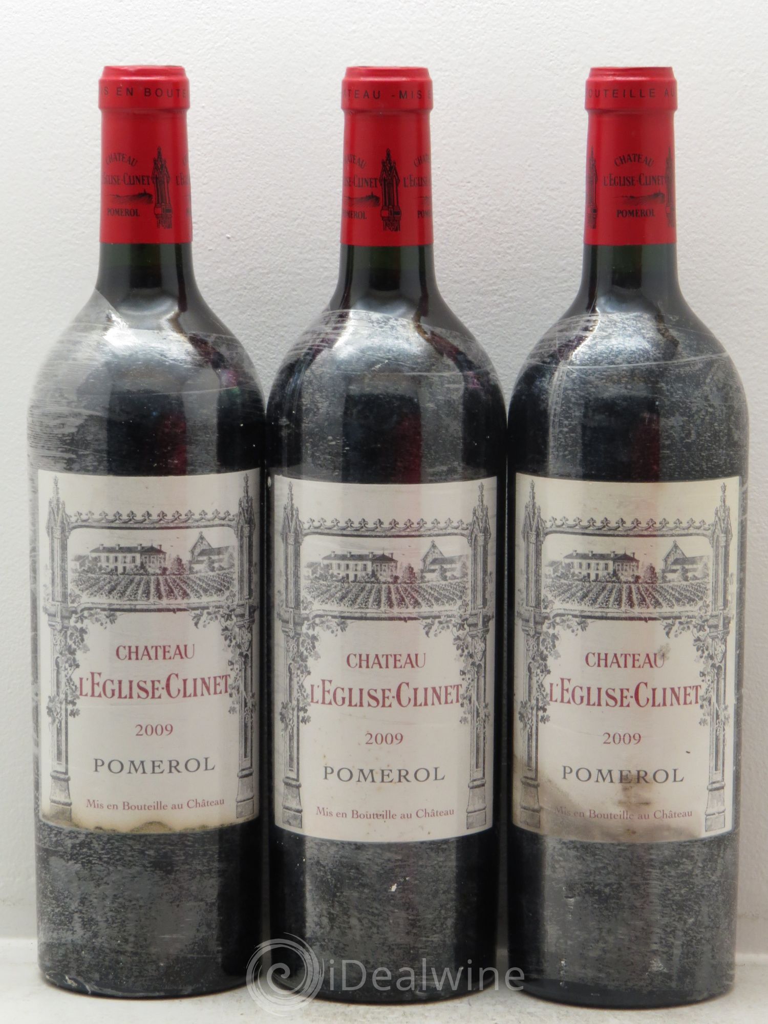 Château l' Église Clinet 2009 - Lot de 3 bouteilles - 0