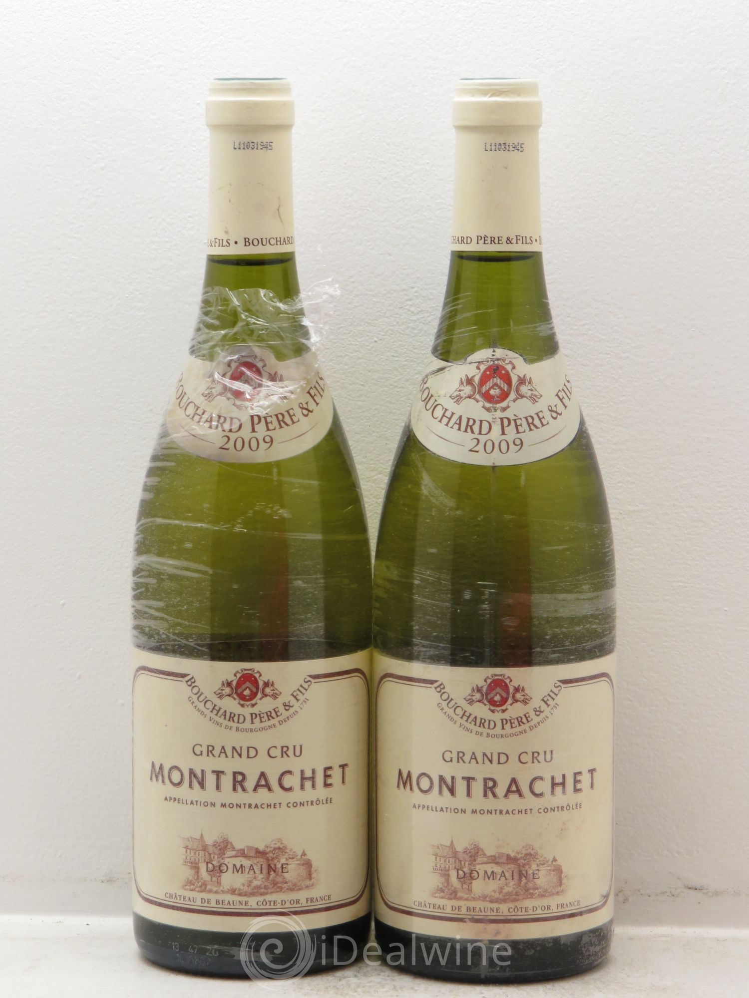 Montrachet Grand Cru Bouchard Père & Fils 2009 - Lot de 2 bouteilles - 0