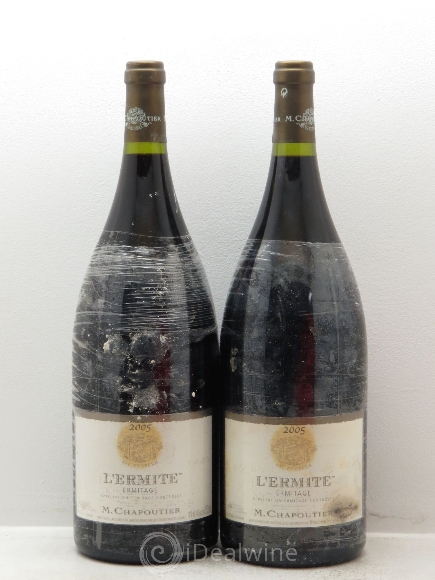 Hermitage Ermitage l'Ermite Chapoutier 2005 - Lot de 2 magnums - 0