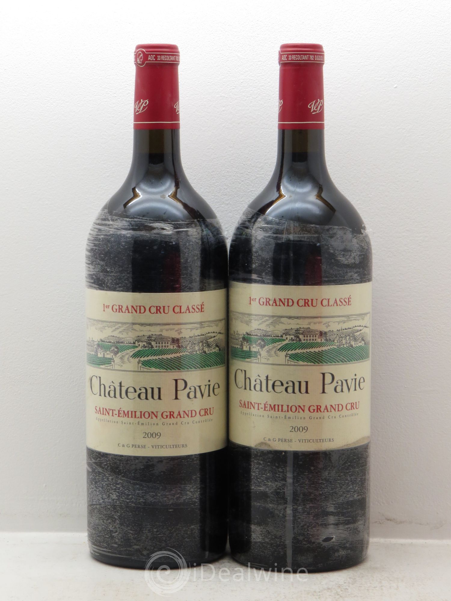Château Pavie 1er Grand Cru Classé A 2009 - Lot de 2 magnums - 0