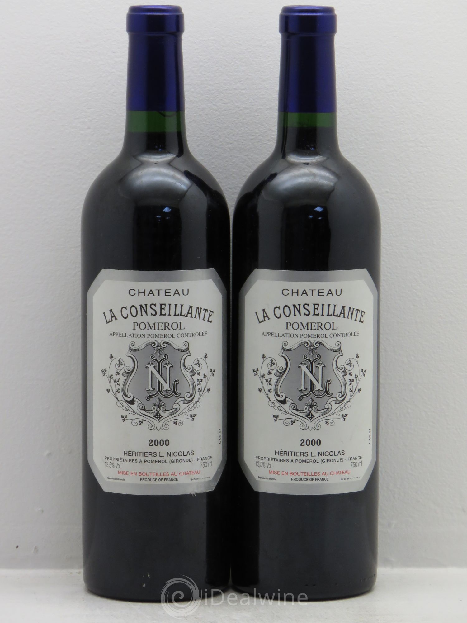 Château la Conseillante 2000 - Lot de 2 bouteilles - 0