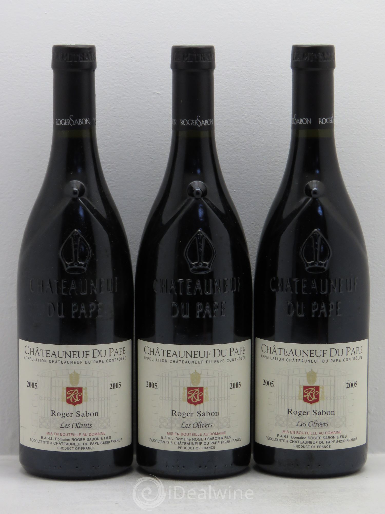 Châteauneuf-du-Pape 2005 - Posten von 3 Flaschen - 0