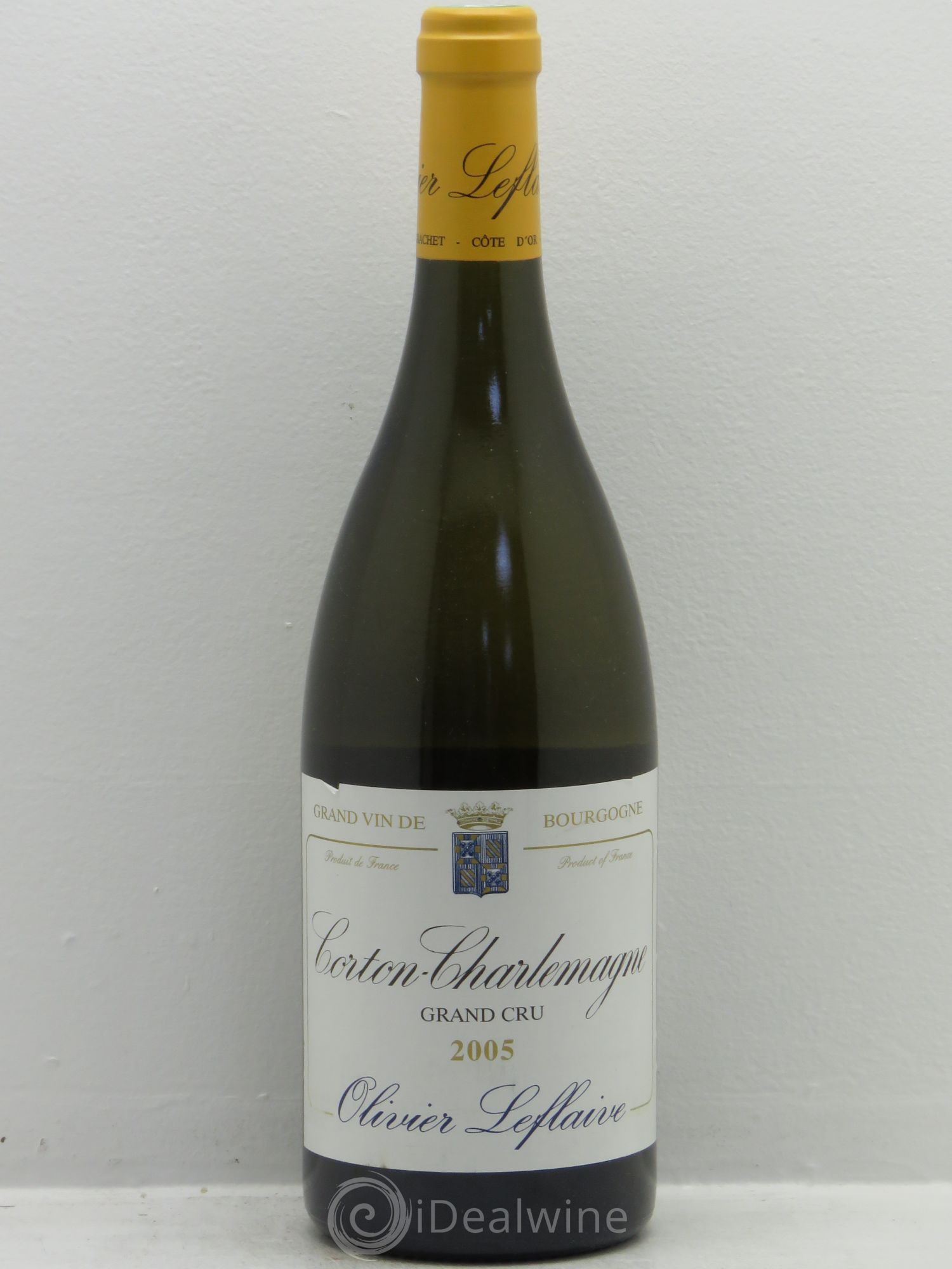 Corton-Charlemagne Grand Cru Olivier Leflaive 2005 - Lot de 6 bouteilles - 0
