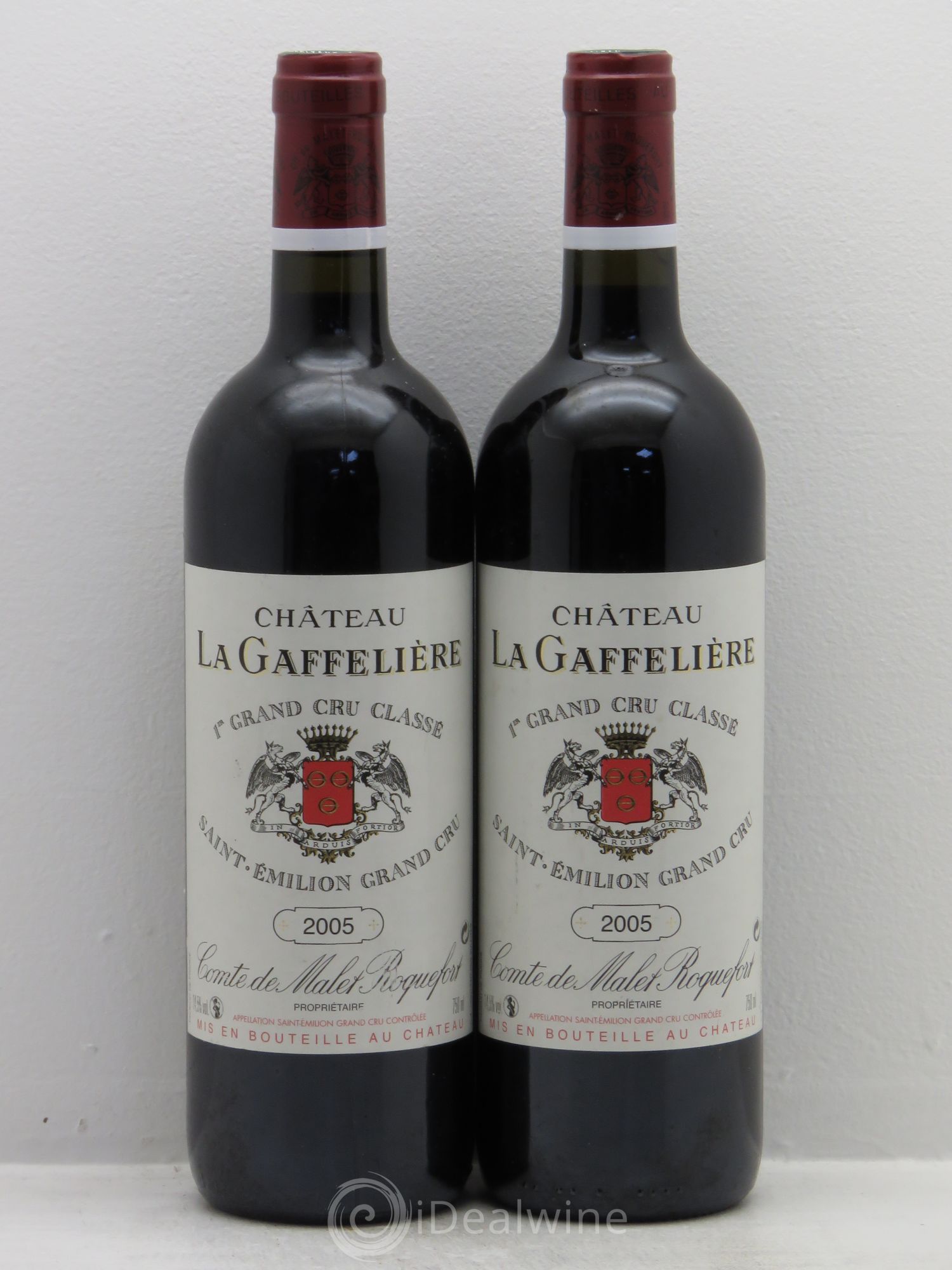 Château la Gaffelière 1er Grand Cru Classé B 2005 - Lot de 2 bouteilles - 0