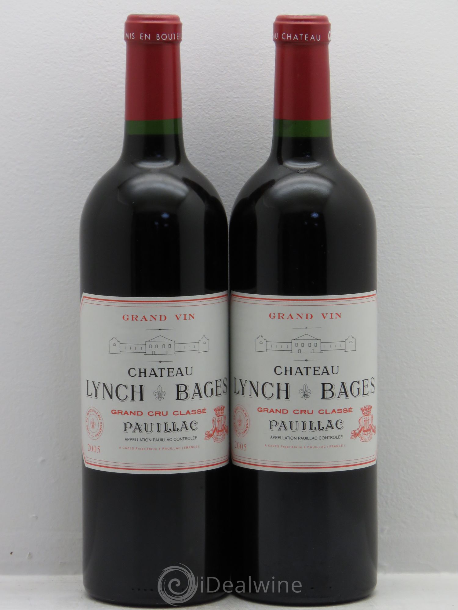 Château Lynch Bages 5ème Grand Cru Classé 2005 - Lot de 2 bouteilles - 0