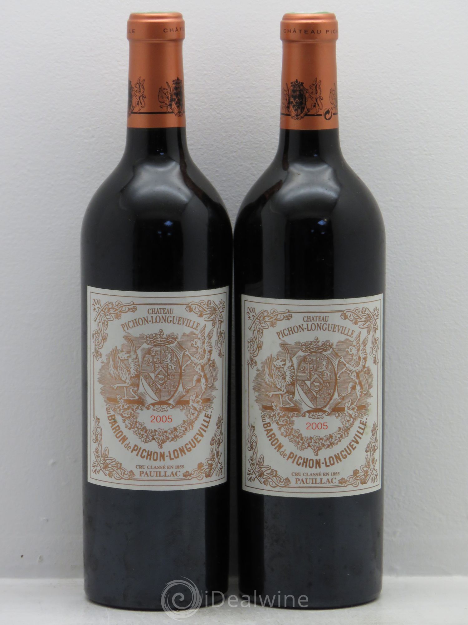 Pichon Longueville Baron 2ème Grand Cru Classé 2005 - Lot de 2 bouteilles - 0