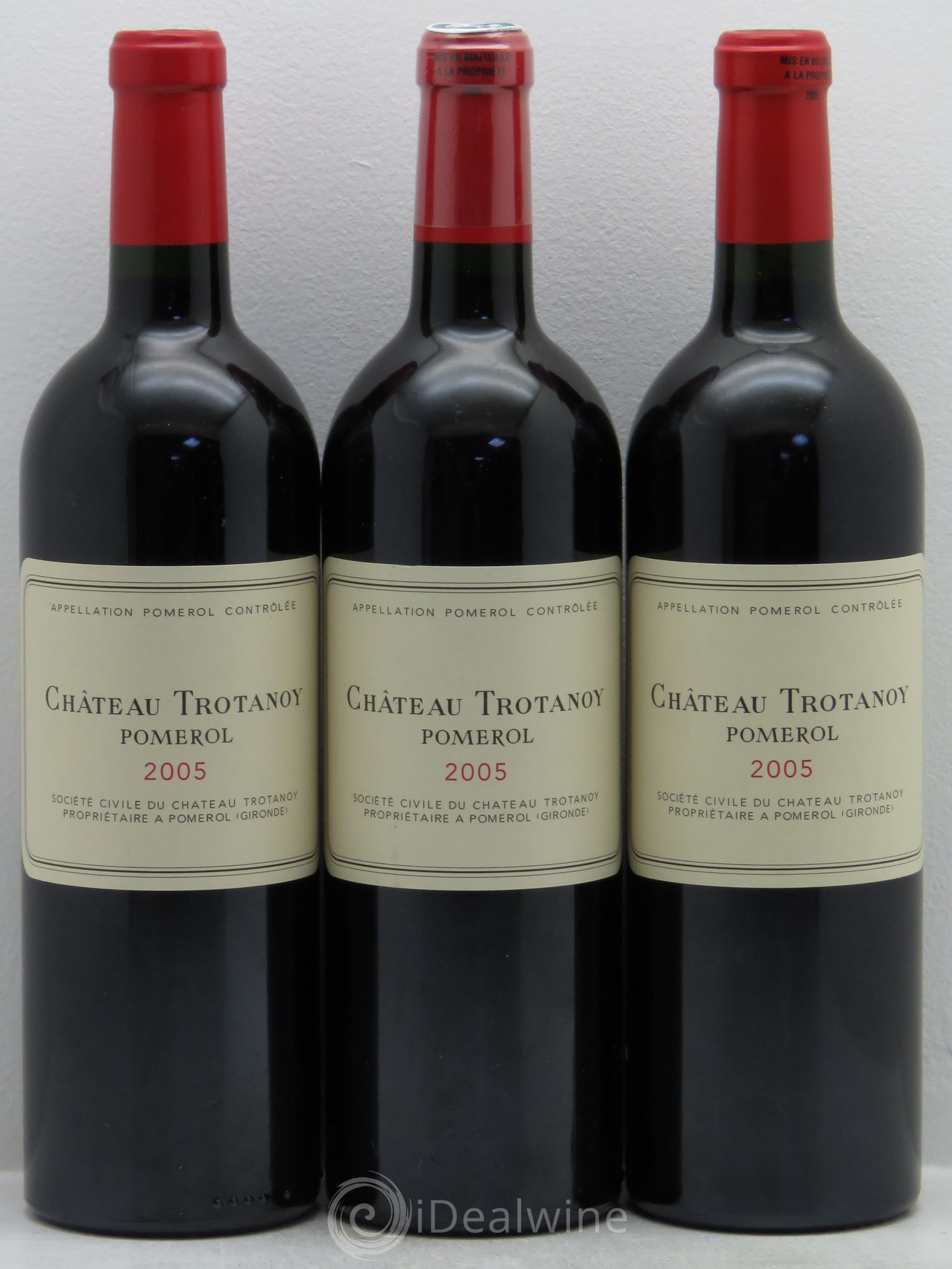Château Trotanoy 2005 - Lot de 3 bouteilles - 0