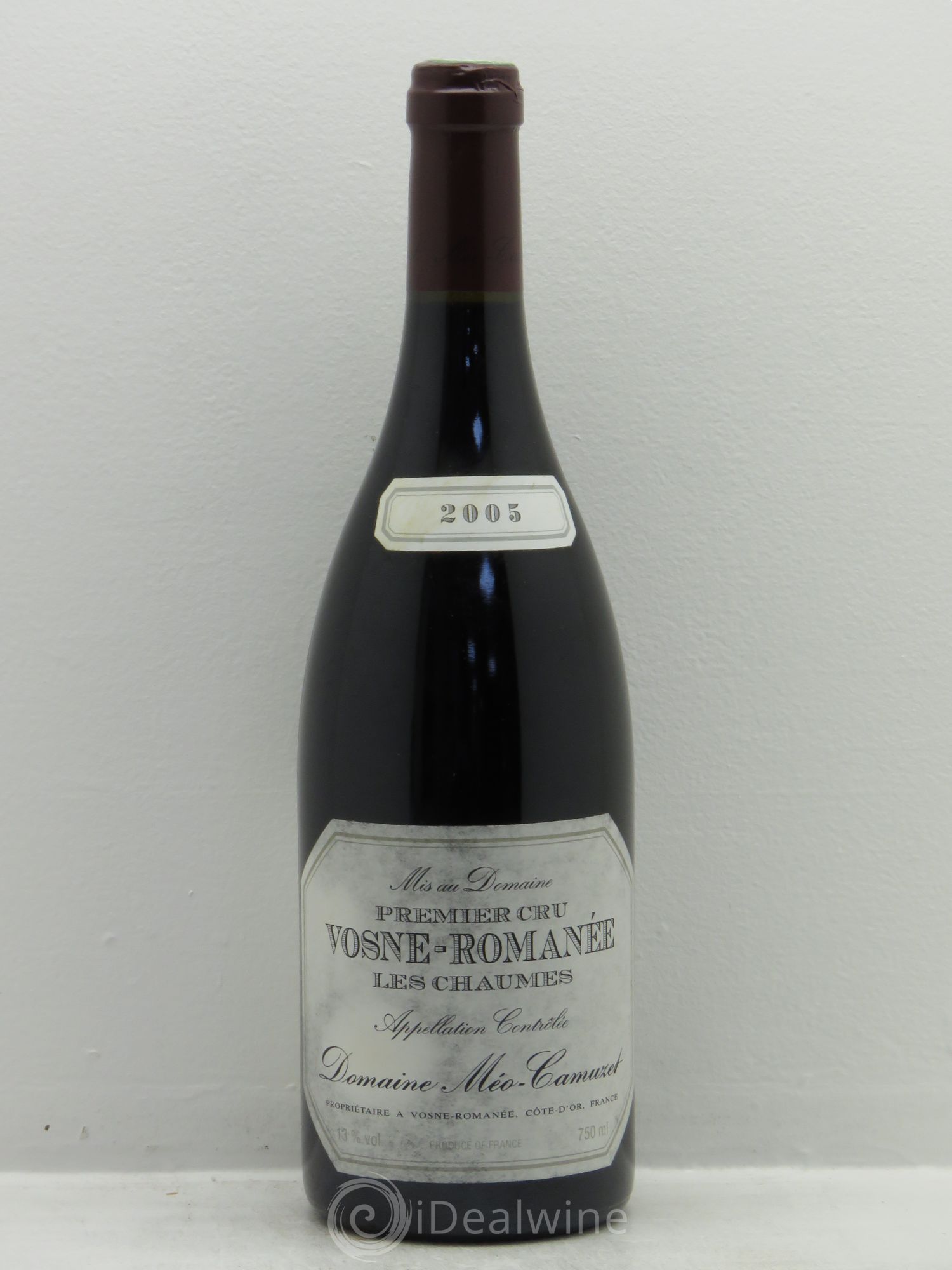 Vosne-Romanée 1er Cru Les Chaumes Méo-Camuzet (Domaine) 2005 - Lot de 1 bouteille - 0