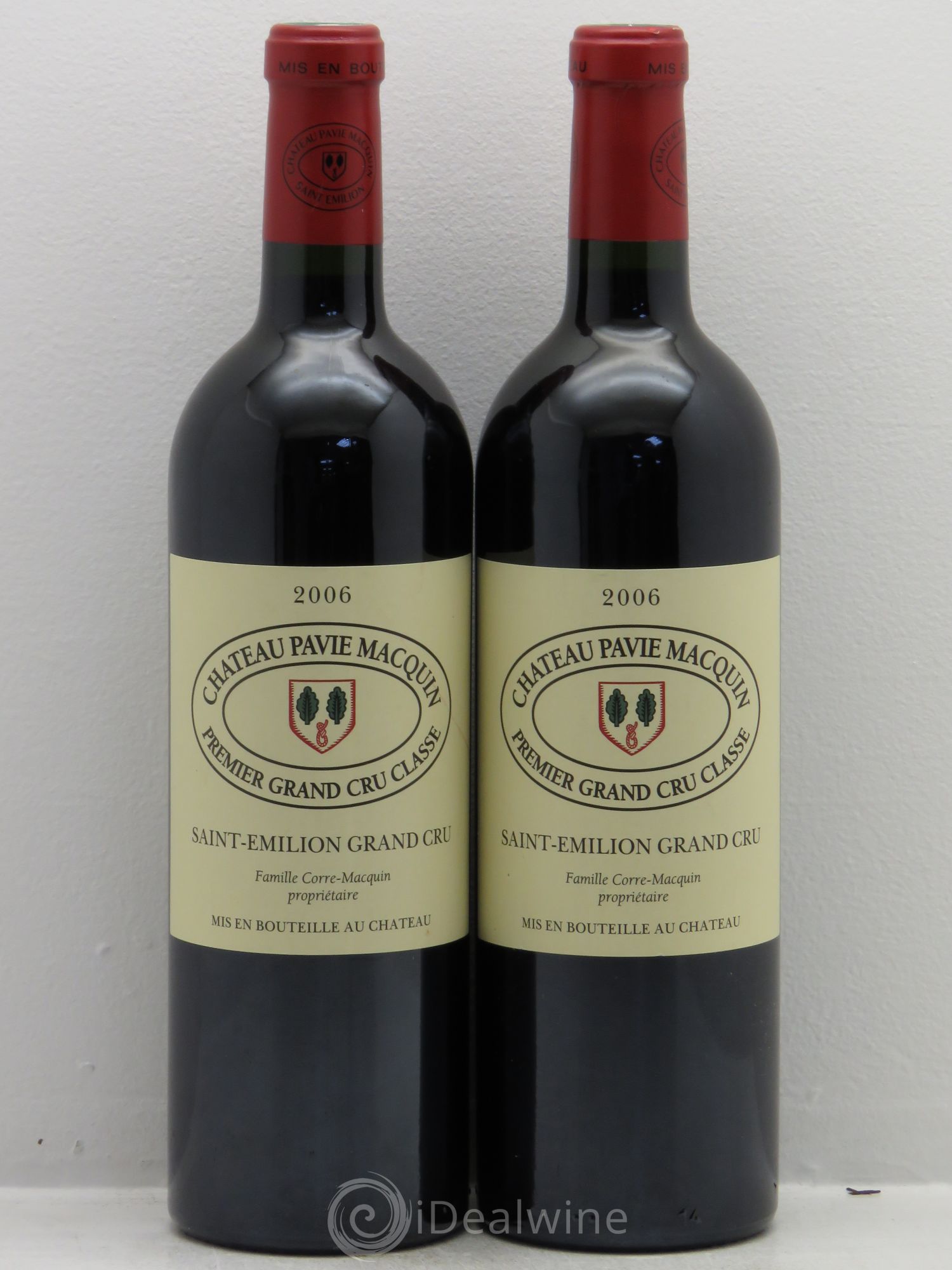 Château Pavie Macquin 1er Grand Cru Classé B 2006 - Lot de 2 bouteilles - 0