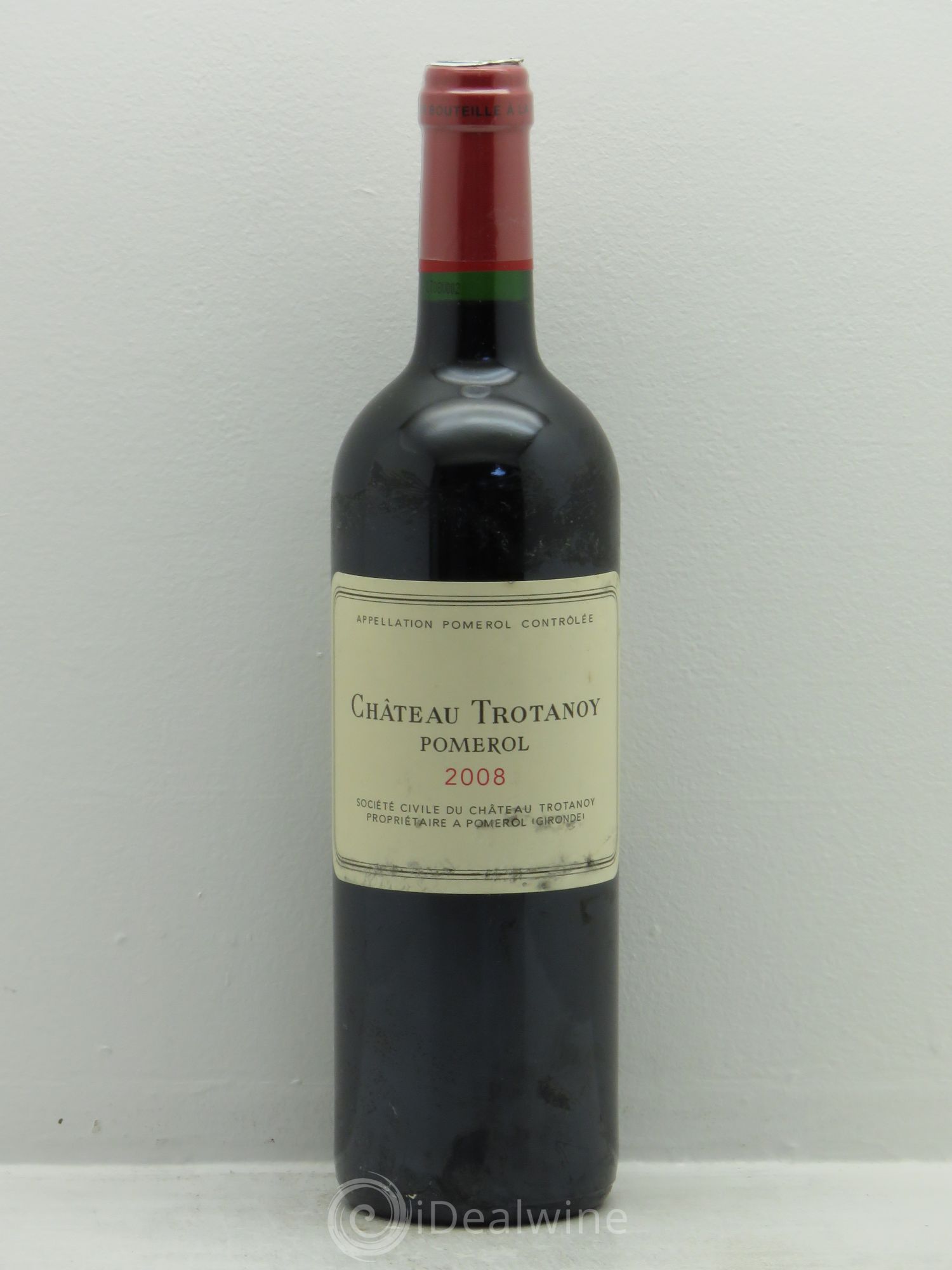 Château Trotanoy 2008 - Lot de 1 bouteille - 0