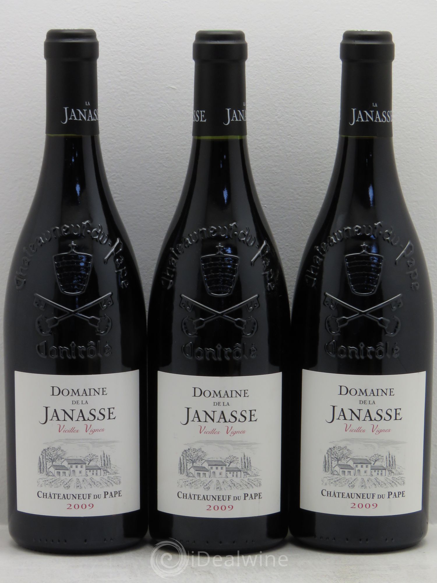 Châteauneuf-du-Pape Cuvée Vieilles Vignes La Janasse (Domaine de) 2009 - Lot de 3 bouteilles - 0