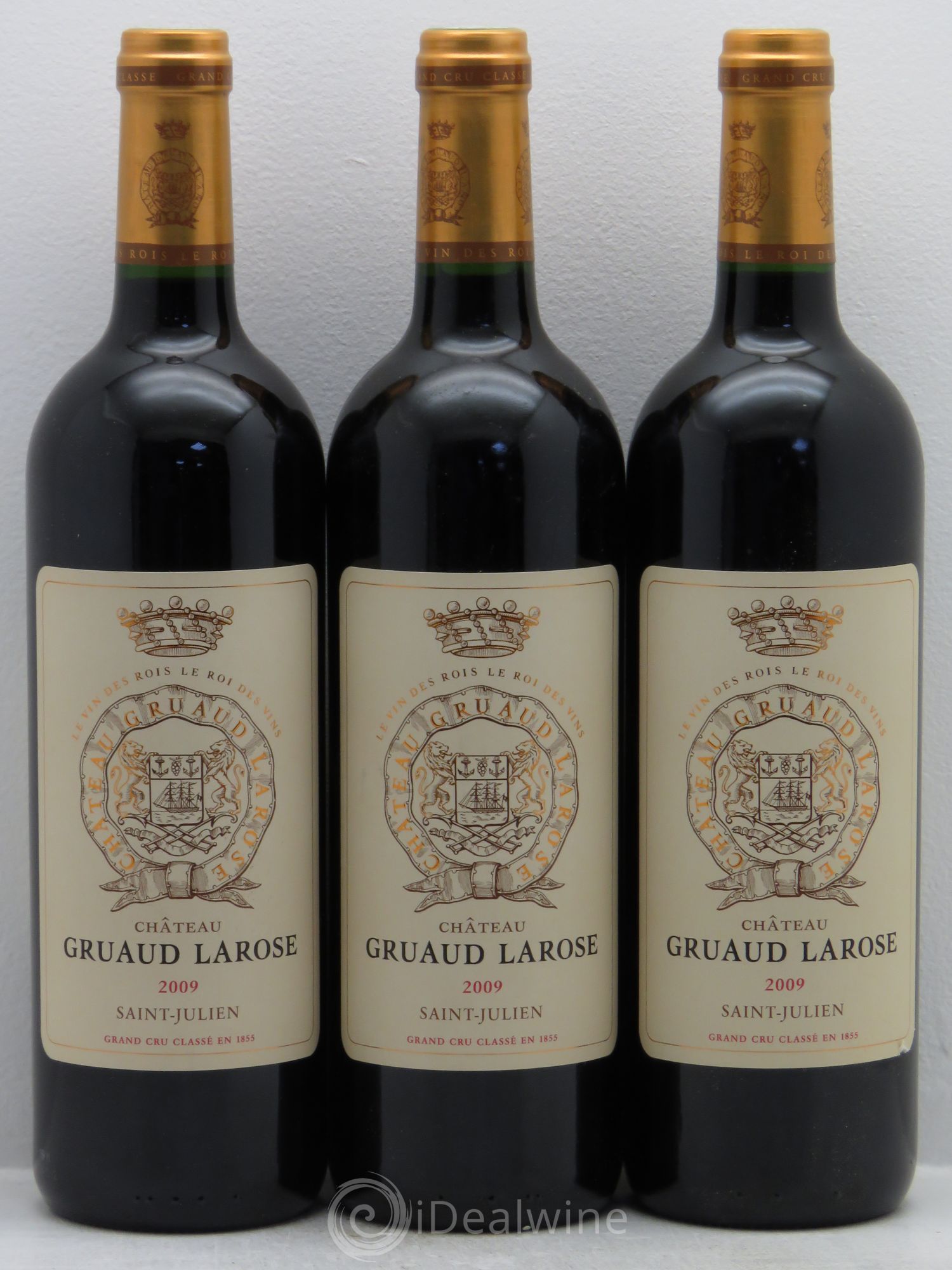 Château Gruaud Larose 2ème Grand Cru Classé 2009 - Lot de 3 bouteilles - 0