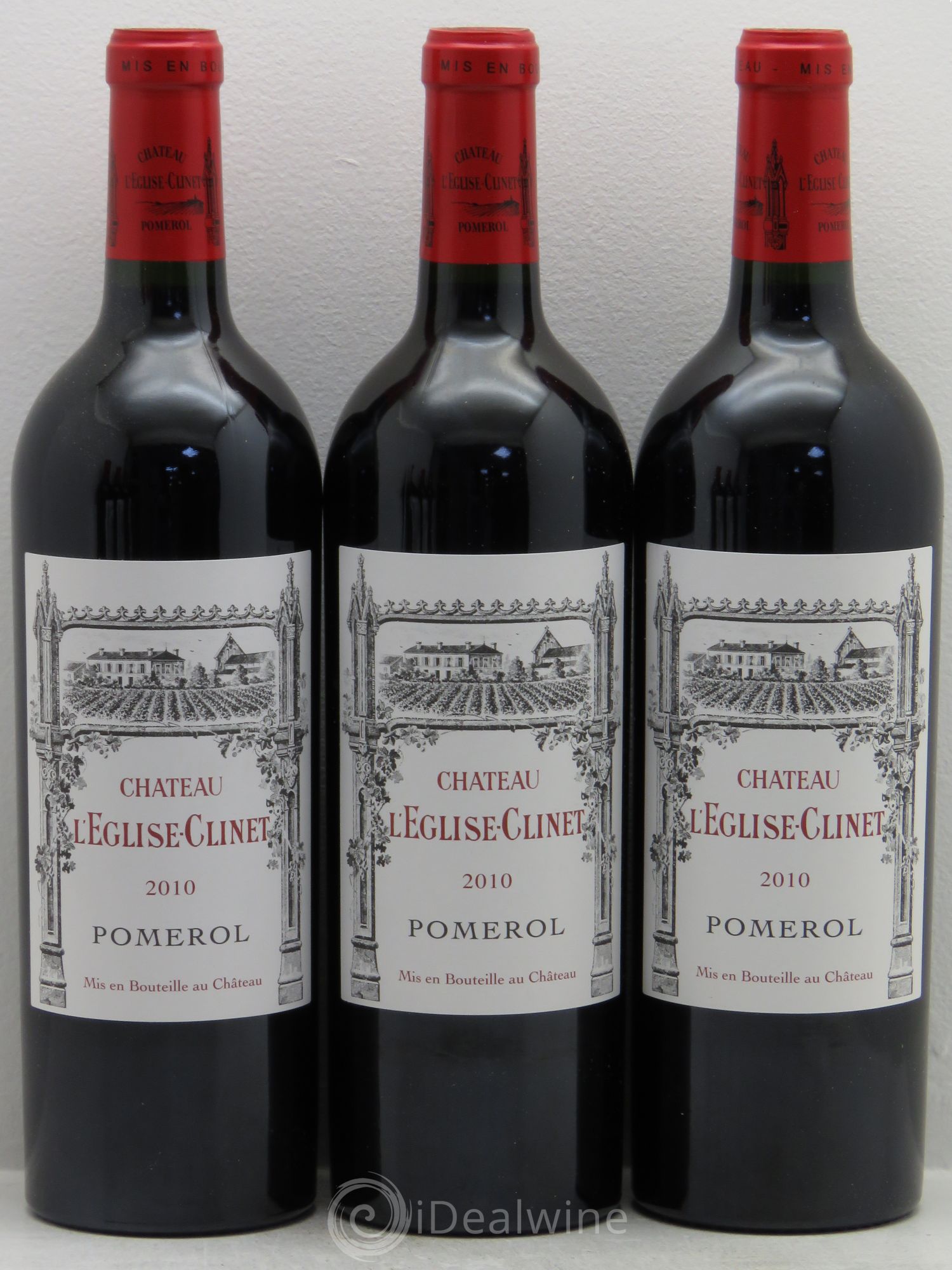 Château l' Église Clinet 2010 - Lot de 6 bouteilles - 1